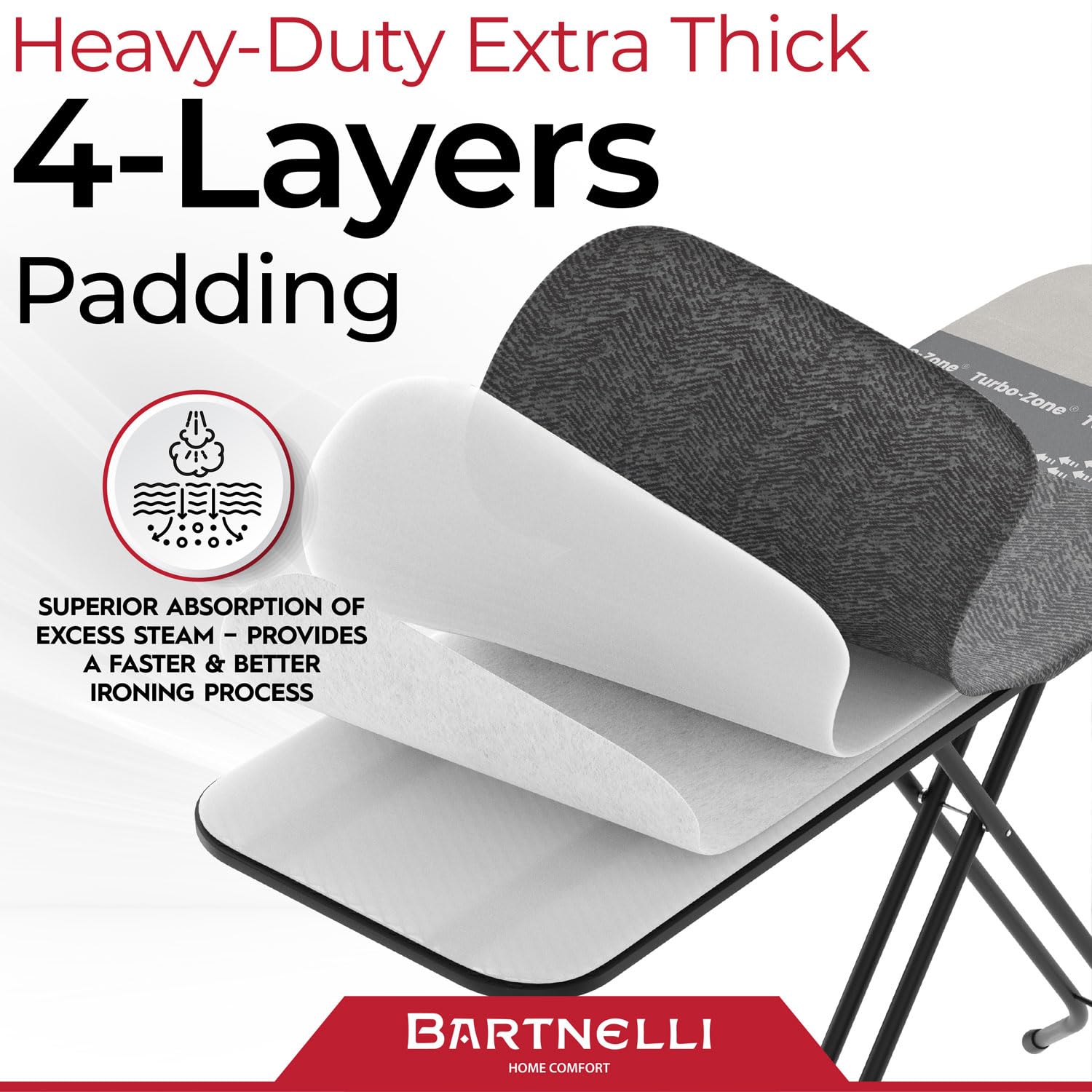 Heavy Duty Ironing Board 48x15
