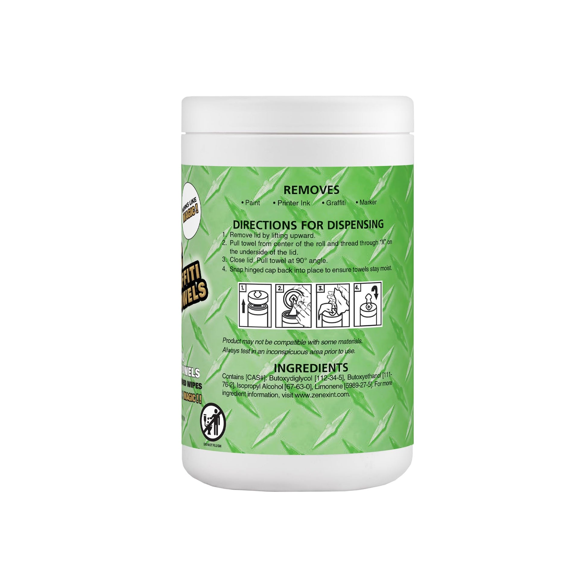 Magic Heavy Duty Paint & Graffiti Removing Wipes (420 Count)