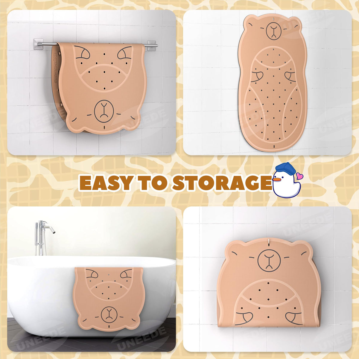 Kids Bathtub Mat Non Slip