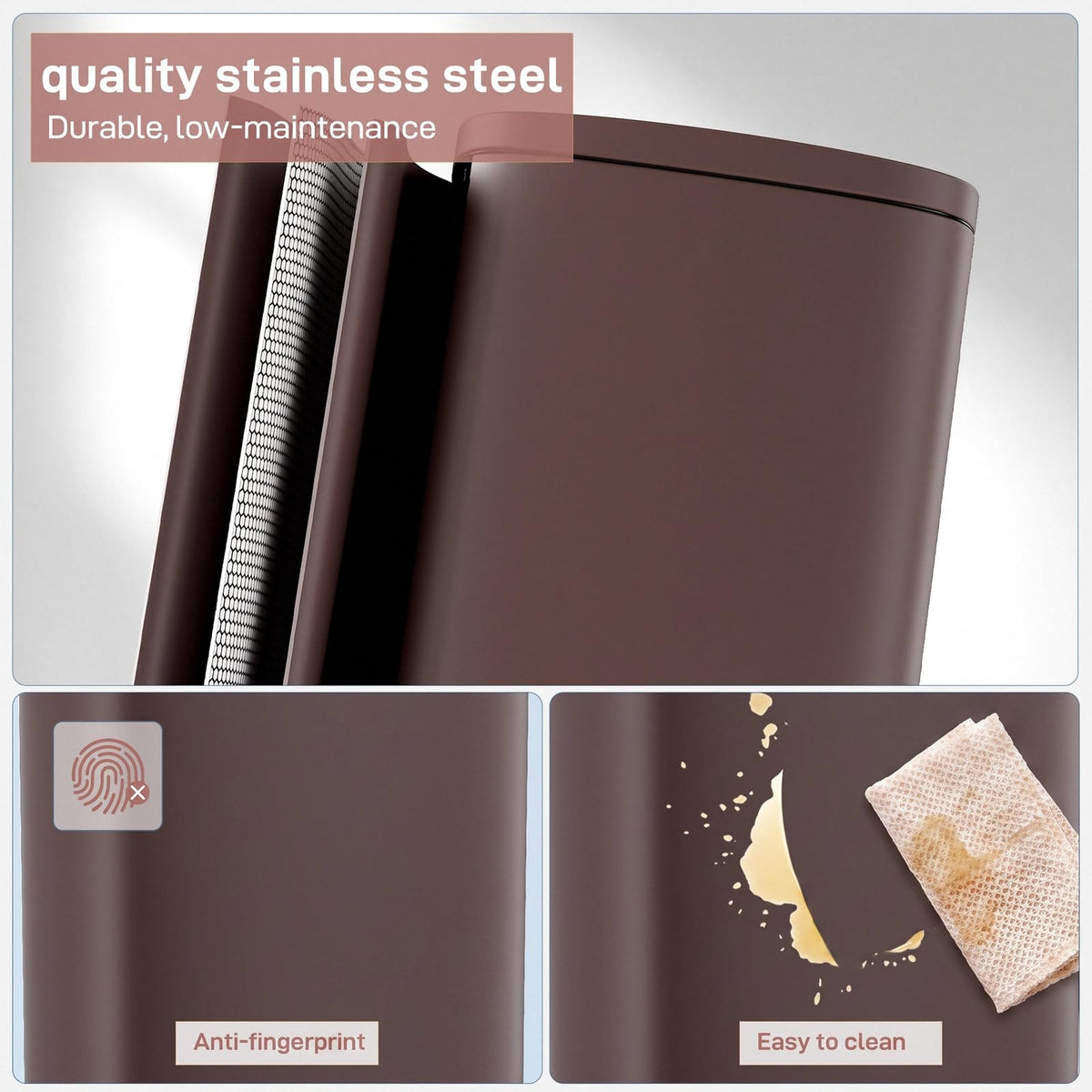 8 Gallon Step Kitchen Trash Can