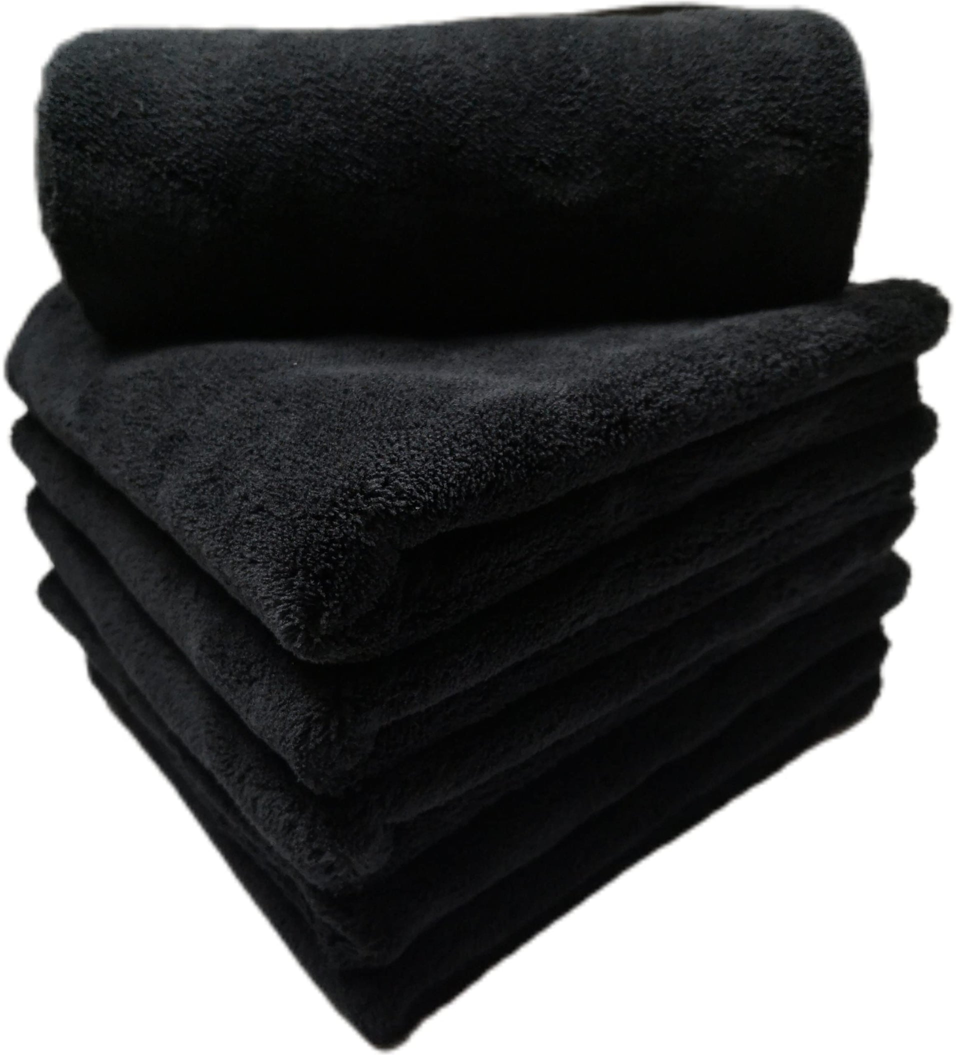 Plush Edgeless Microfiber Towel for Car (6 Count)