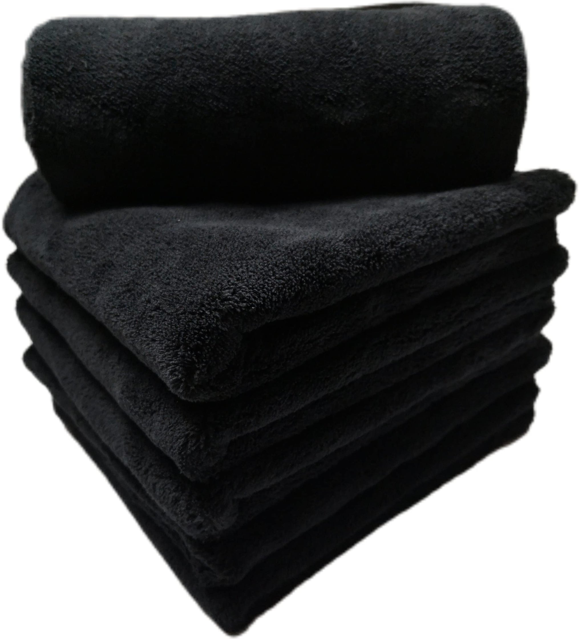Plush Edgeless Microfiber Towel for Car (6 Count)