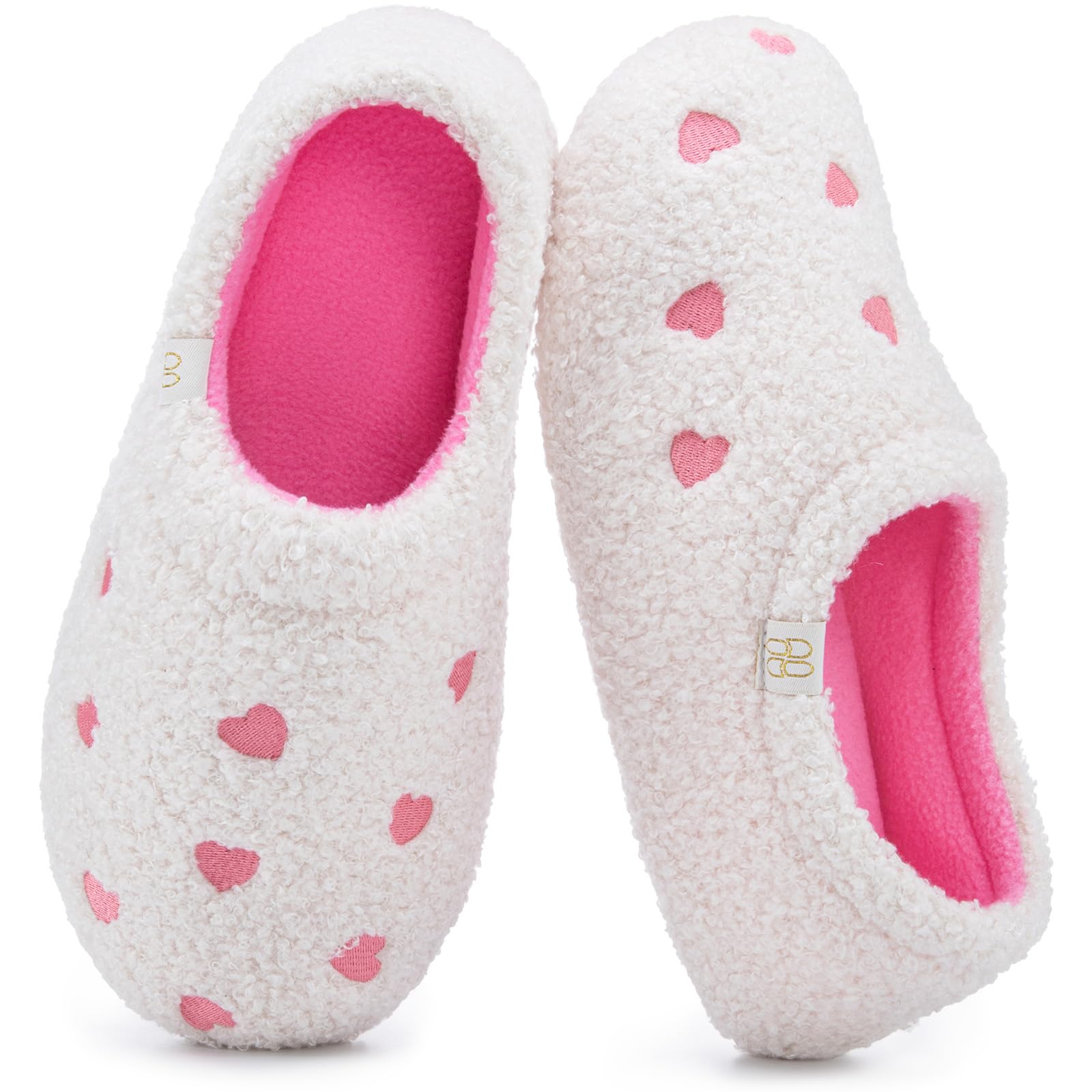 Women's Fuzzy Curly Fur Loafer Slippers