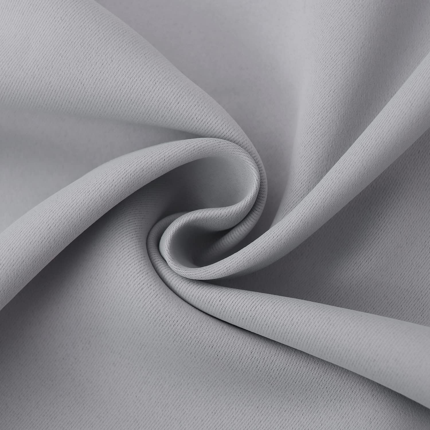 Rod Pocket Blackout Curtains for Bedroom 72 Inches Length (2 Count)