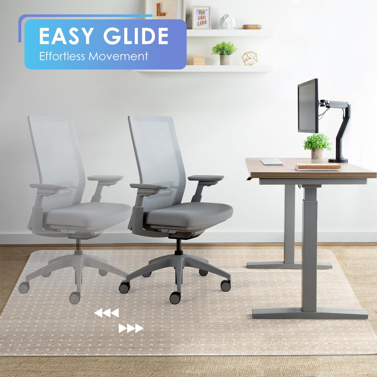 Office Chair Mat for Carpeted Floors