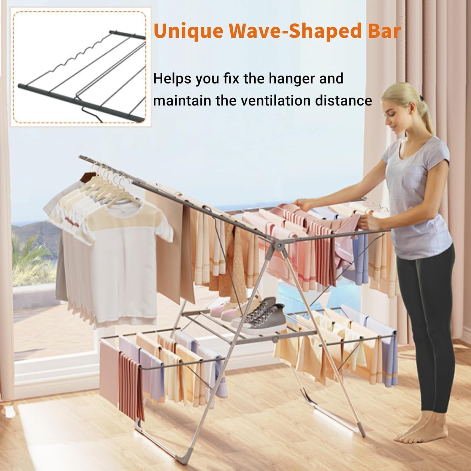 Clothes Drying Rack Foldable
