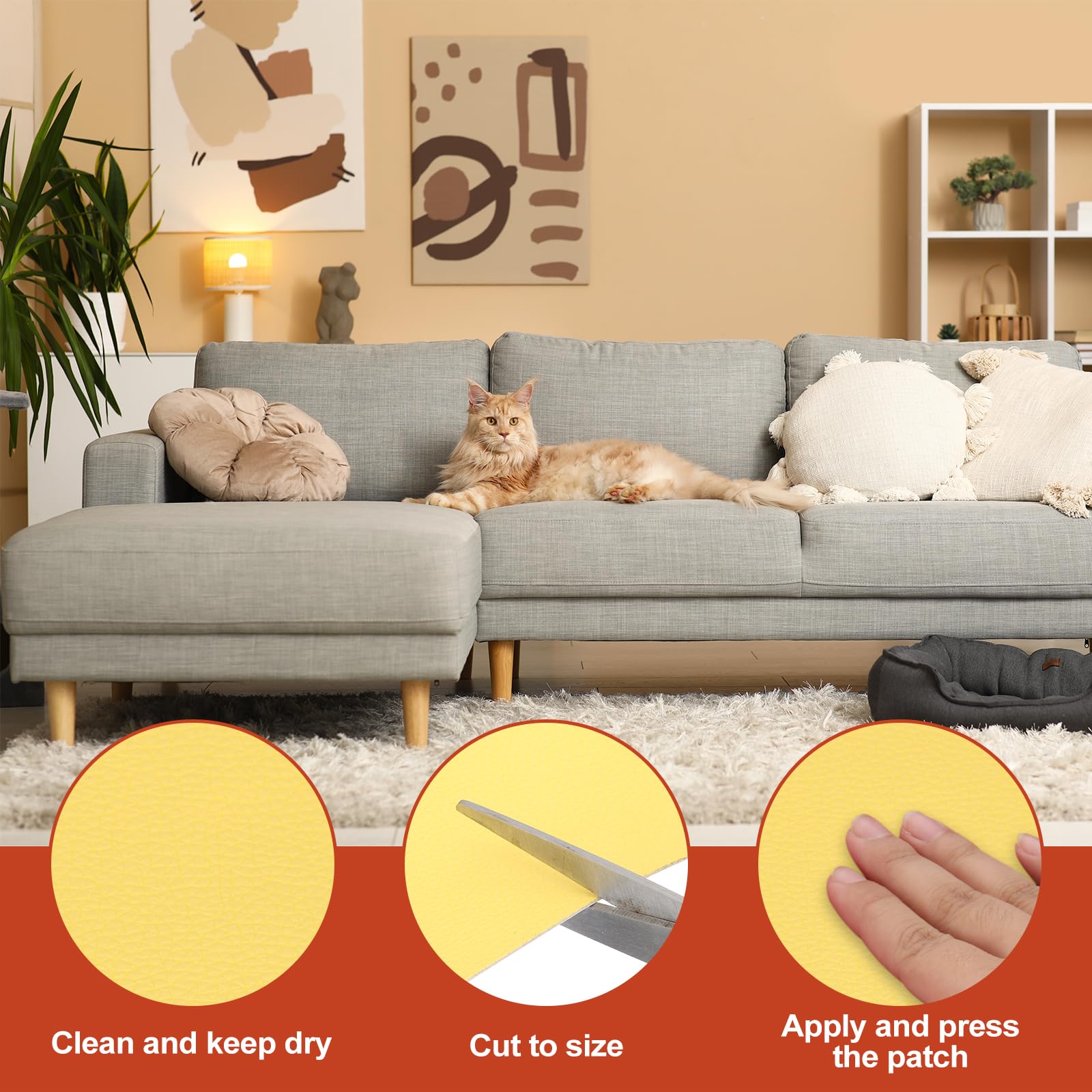 Leather Patches Tape for Furniture