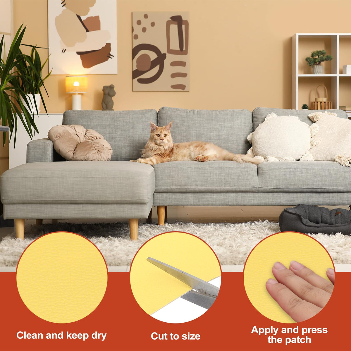 Leather Patches Tape for Furniture