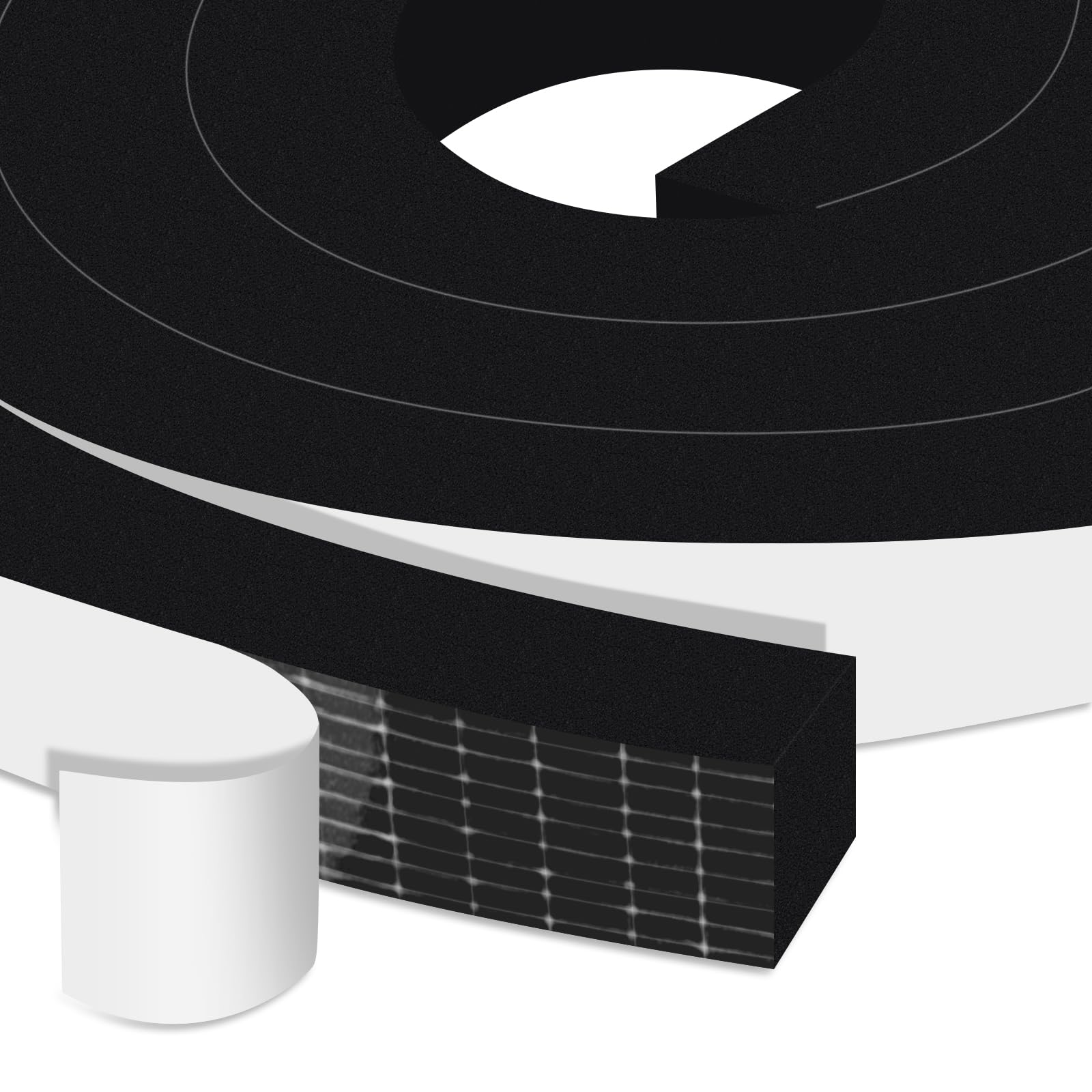 Thick Square Foam Seal Strip (13 Foot)