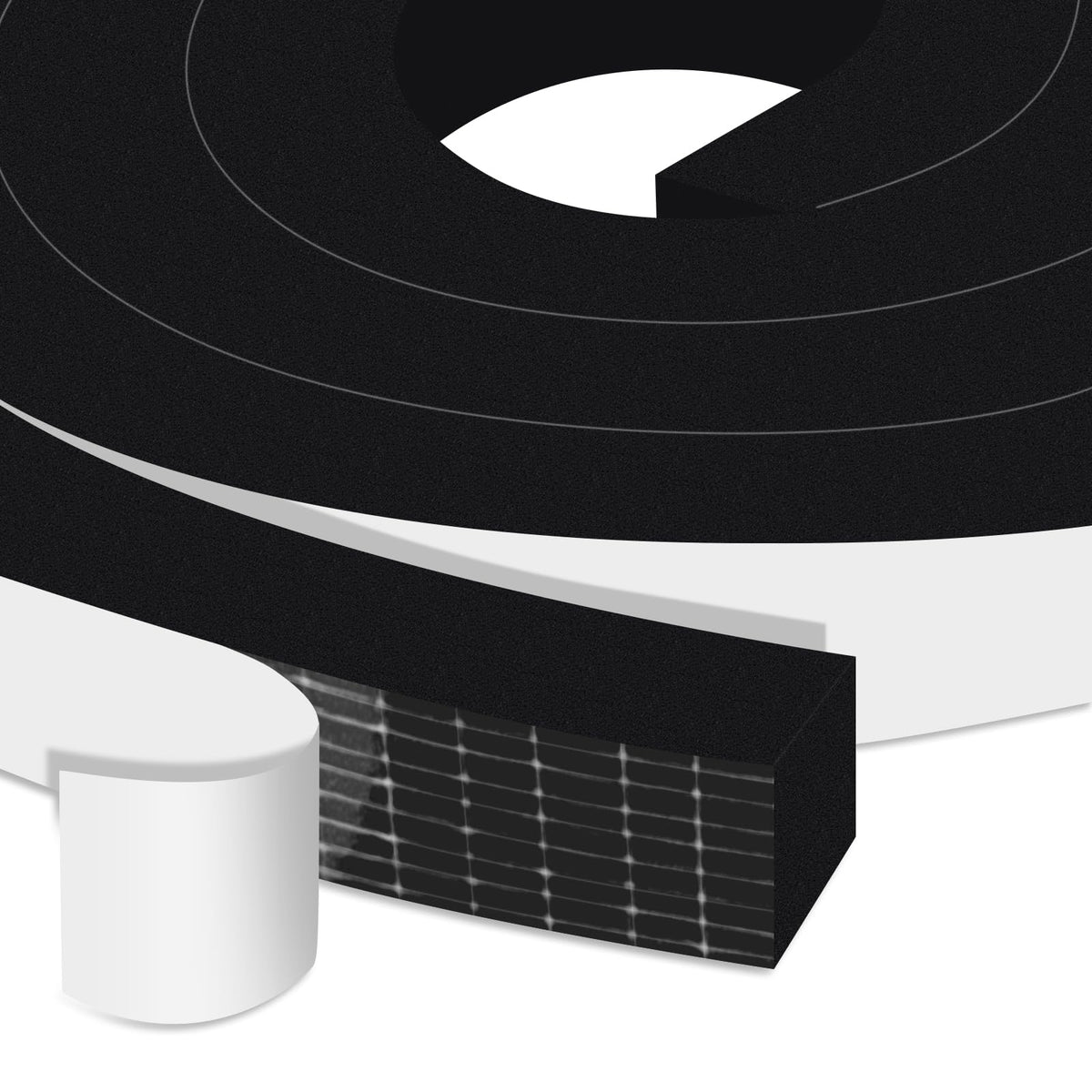 Thick Square Foam Seal Strip (13 Foot)