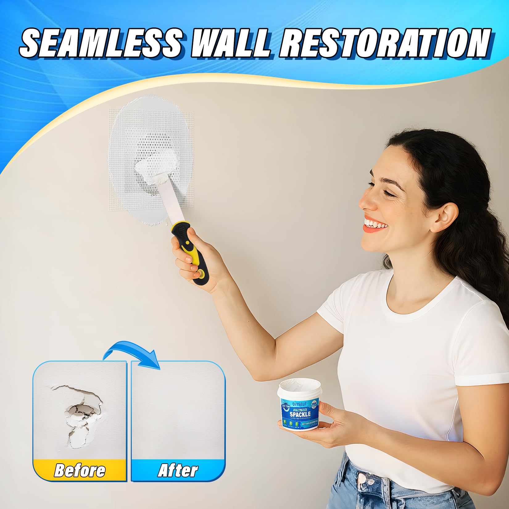 16 Piece Drywall Repair Kit