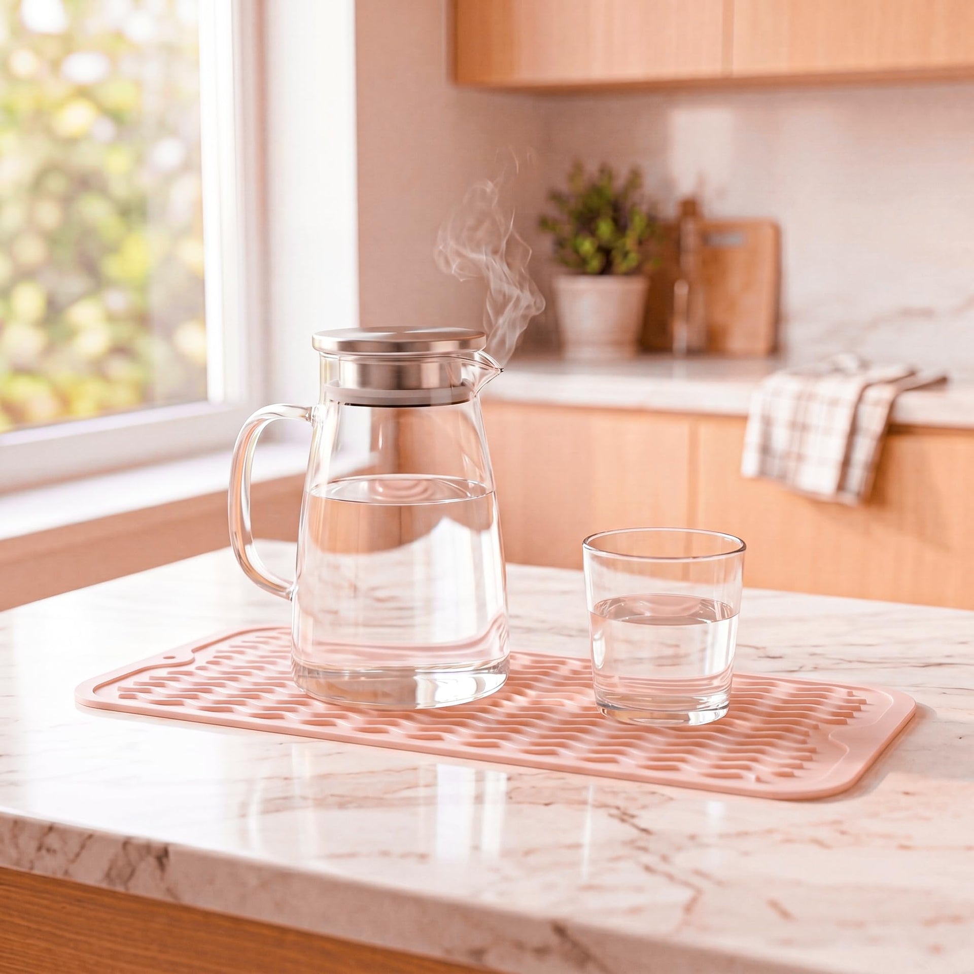 Silicone Dish Drying Mat for Multiple Usage