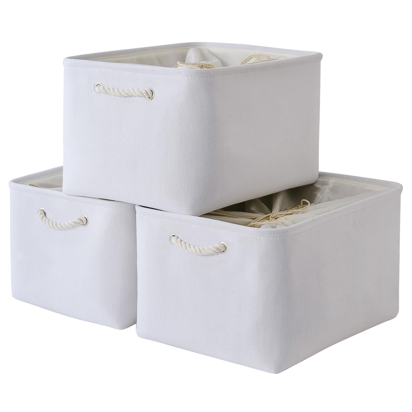 Organization and Storage Basket for Shelves (3 Count)