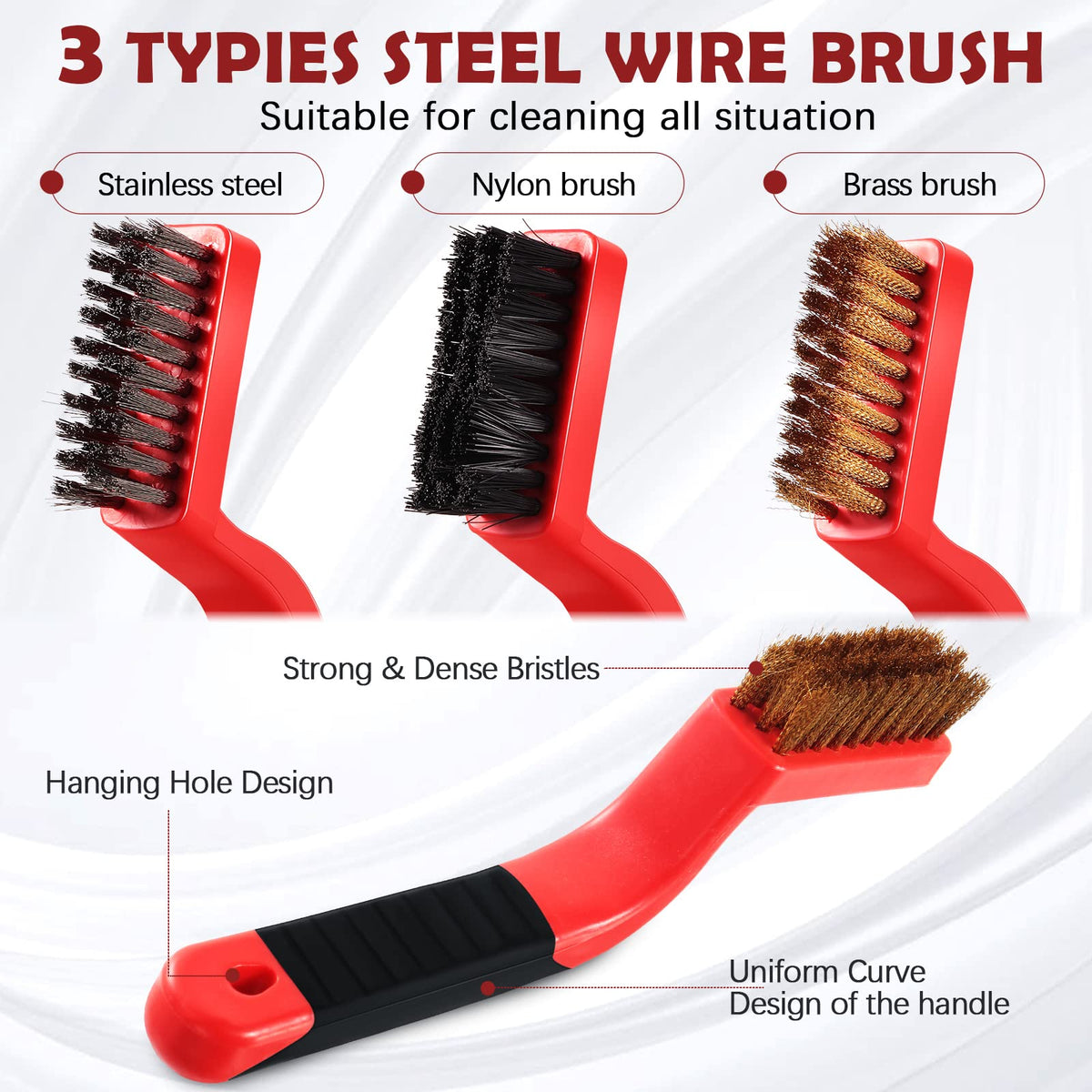 30 Pcs Wire Cleaning Brush Set