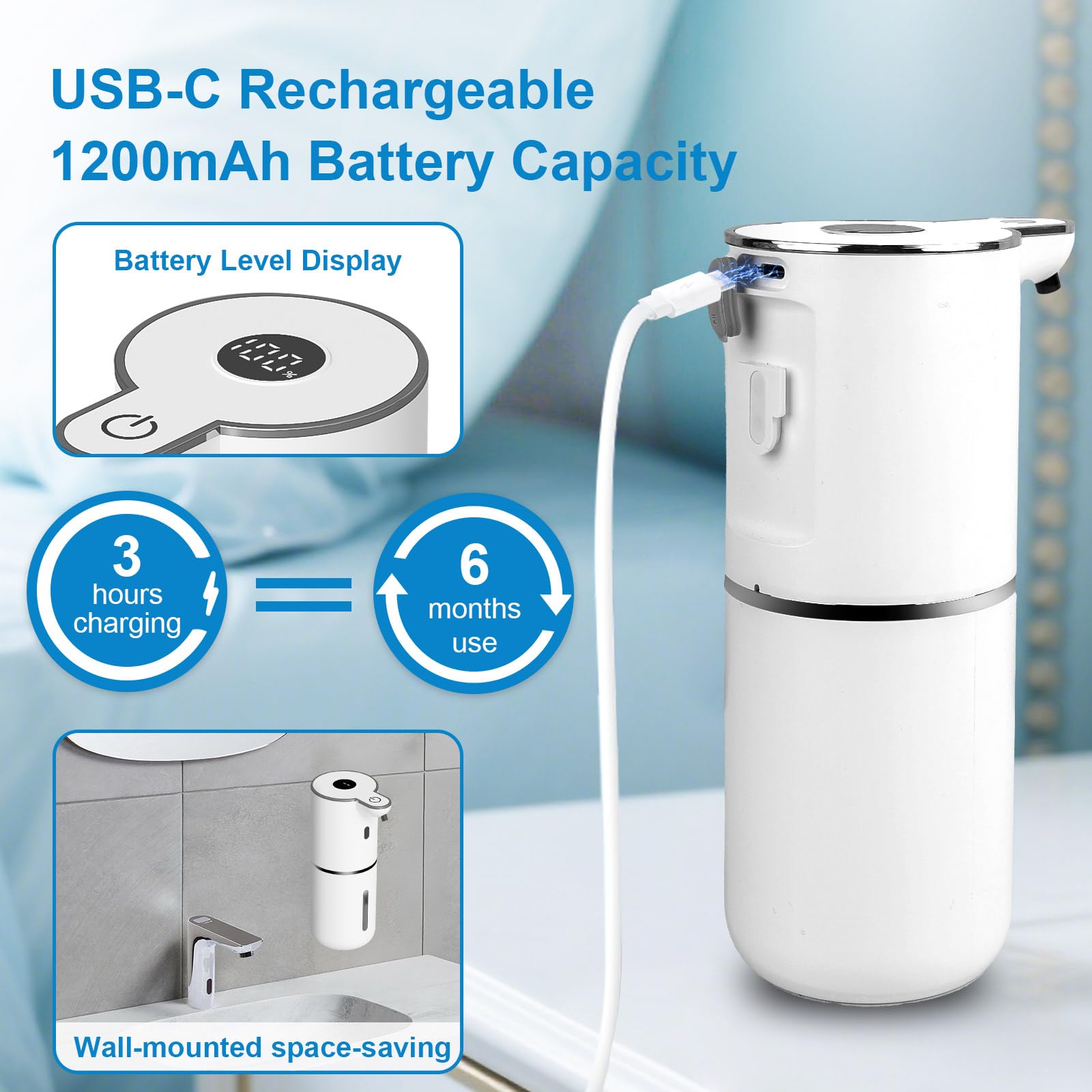 Automatic Liquid Soap Dispenser Touchless