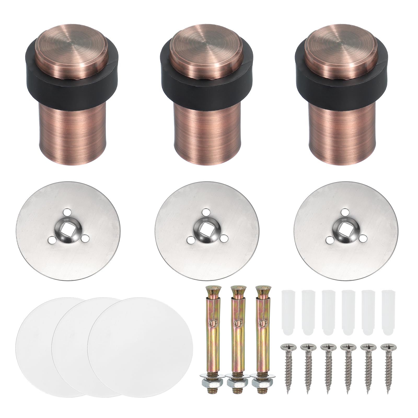 3Set Round Door Stoppers