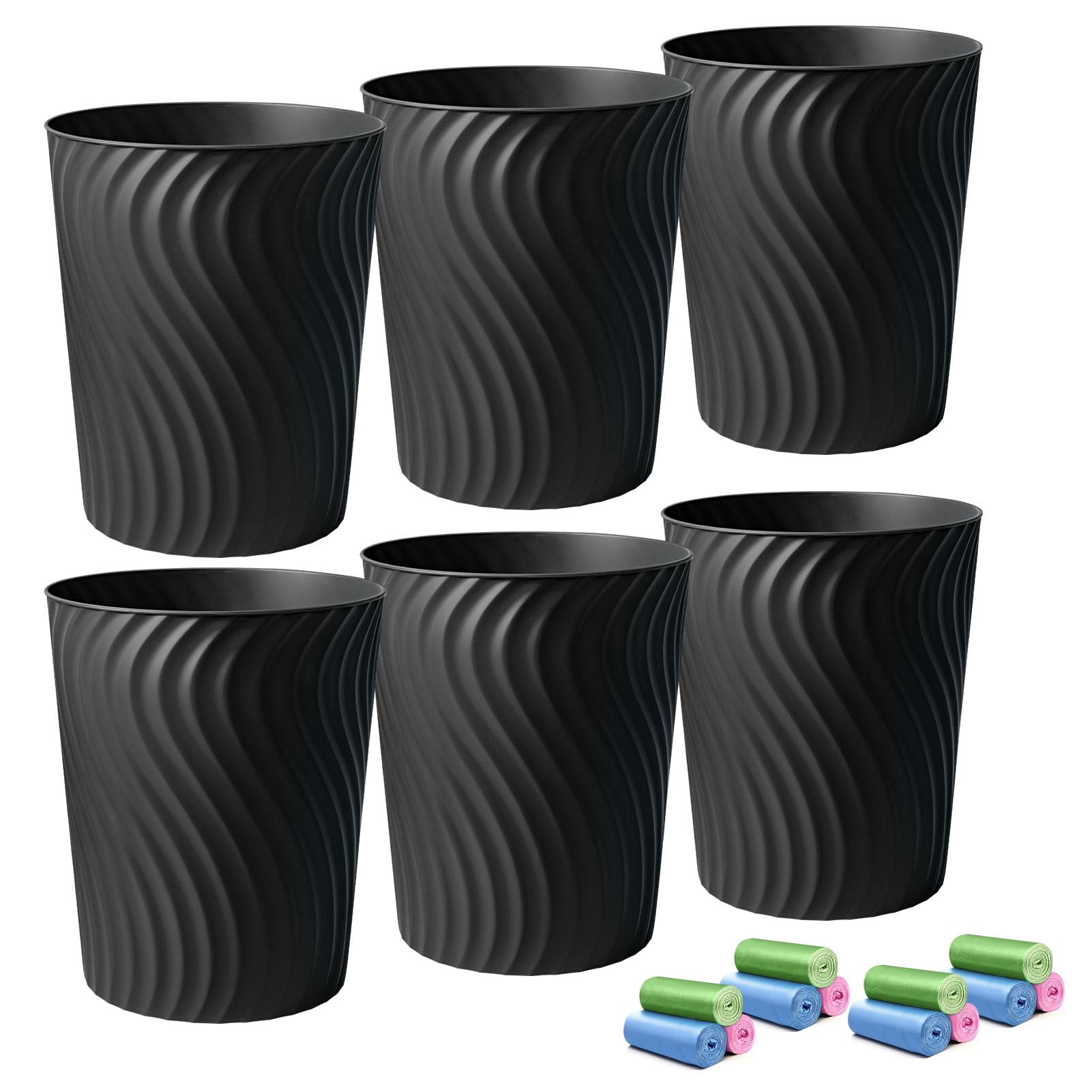 Small Trash Can (6 Count)