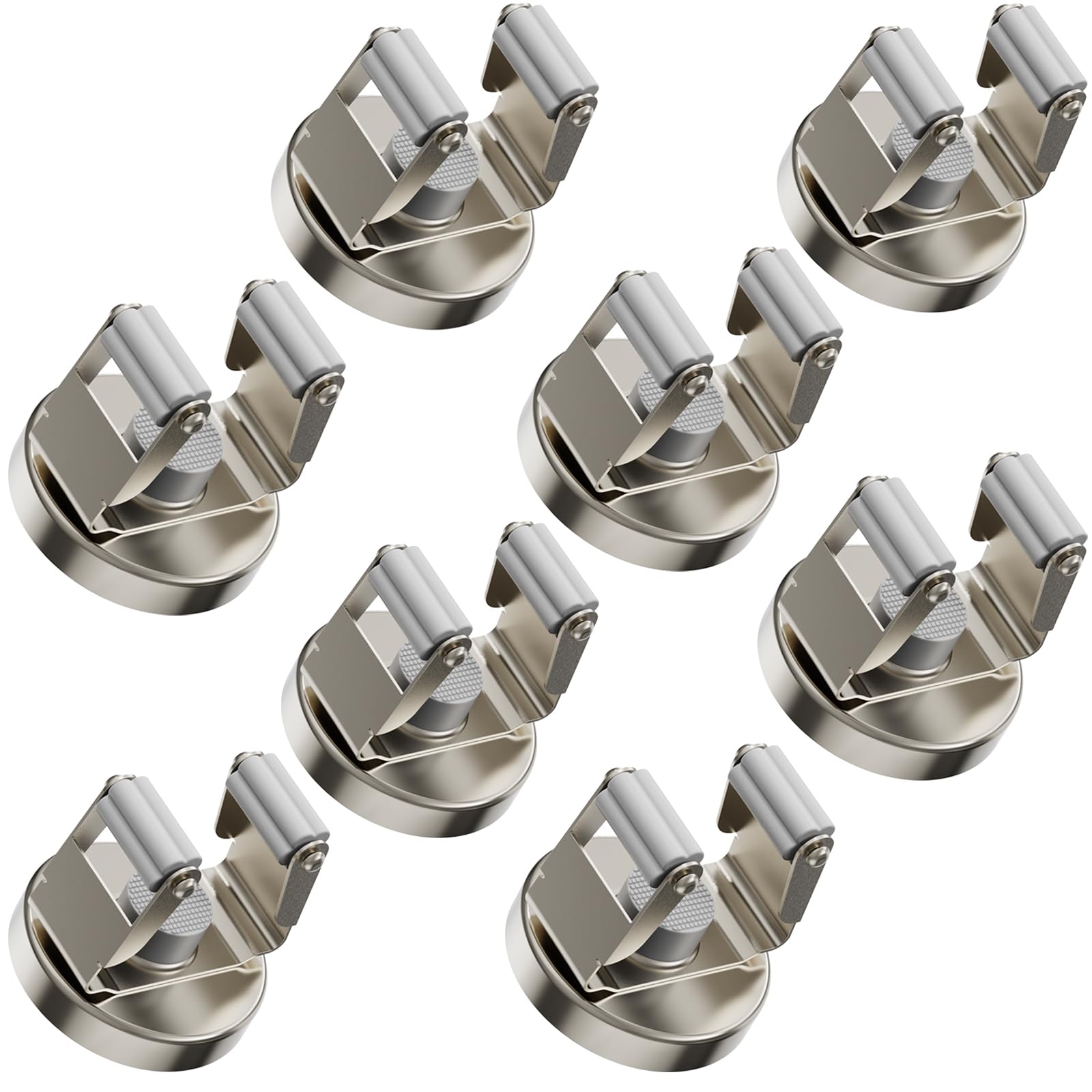 Magnetic Mop Broom Holder (8 Count)