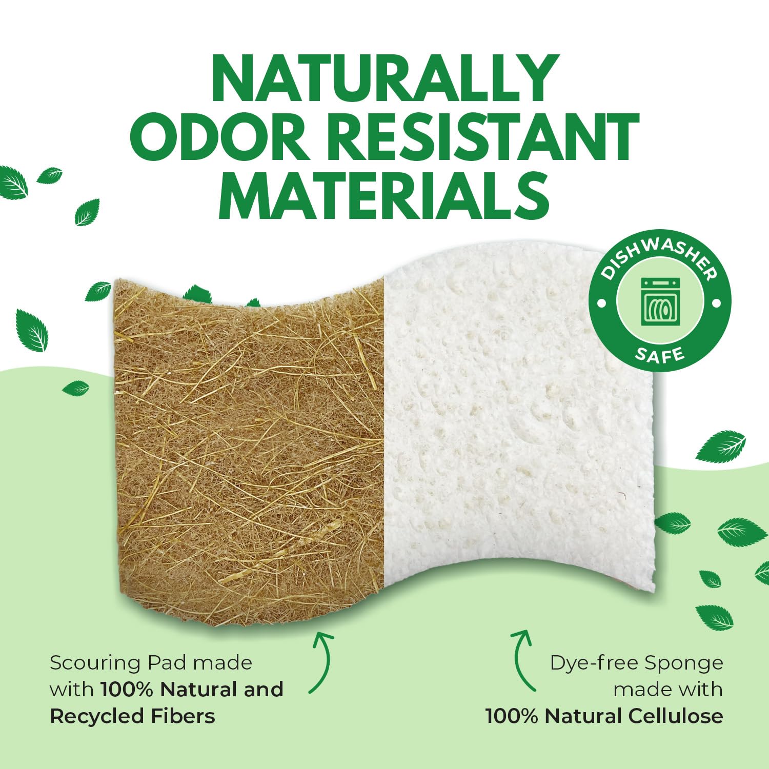 Natural Kitchen Sponges