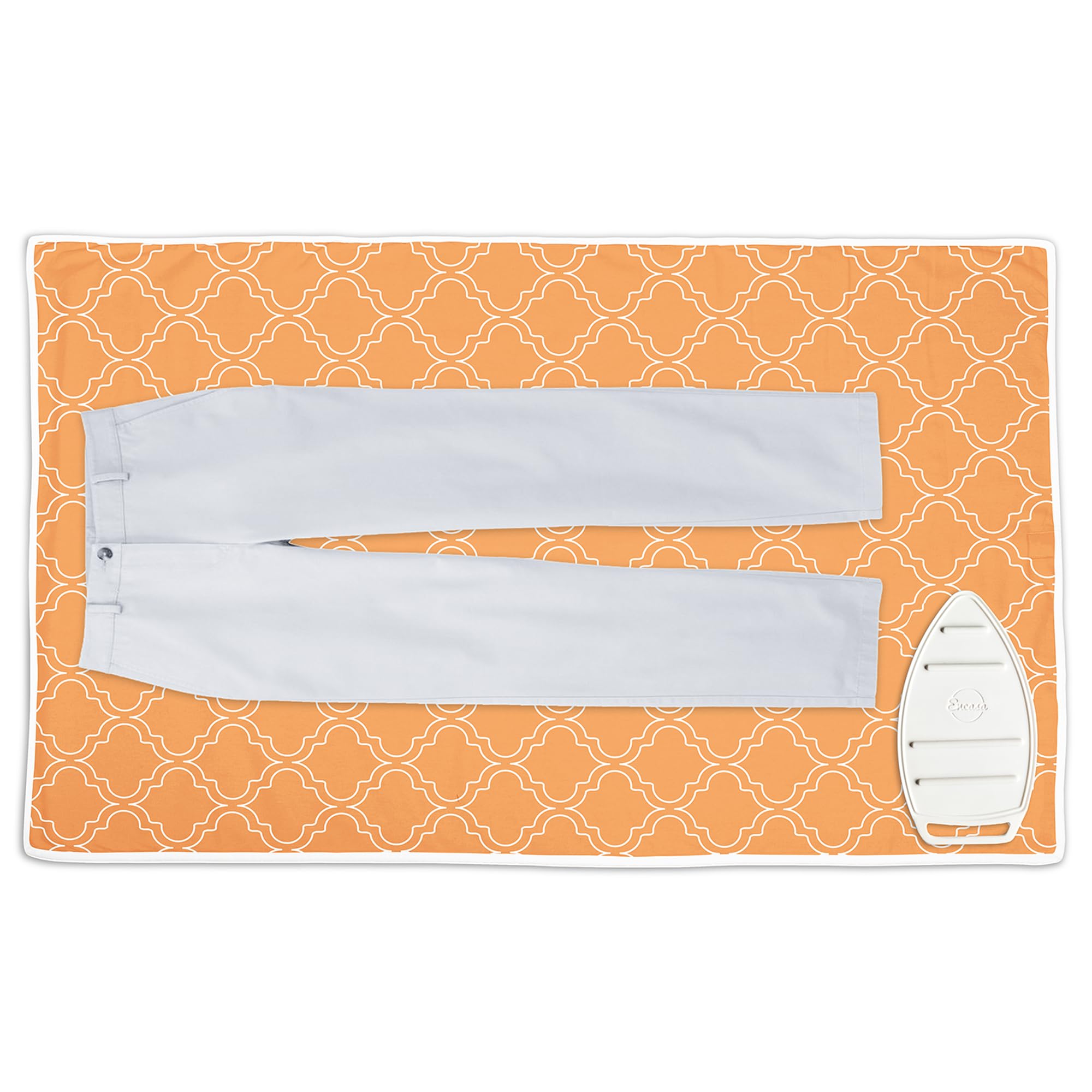 Ironing Mat Heat Resistant Pad 48"x28" Peach Tiles