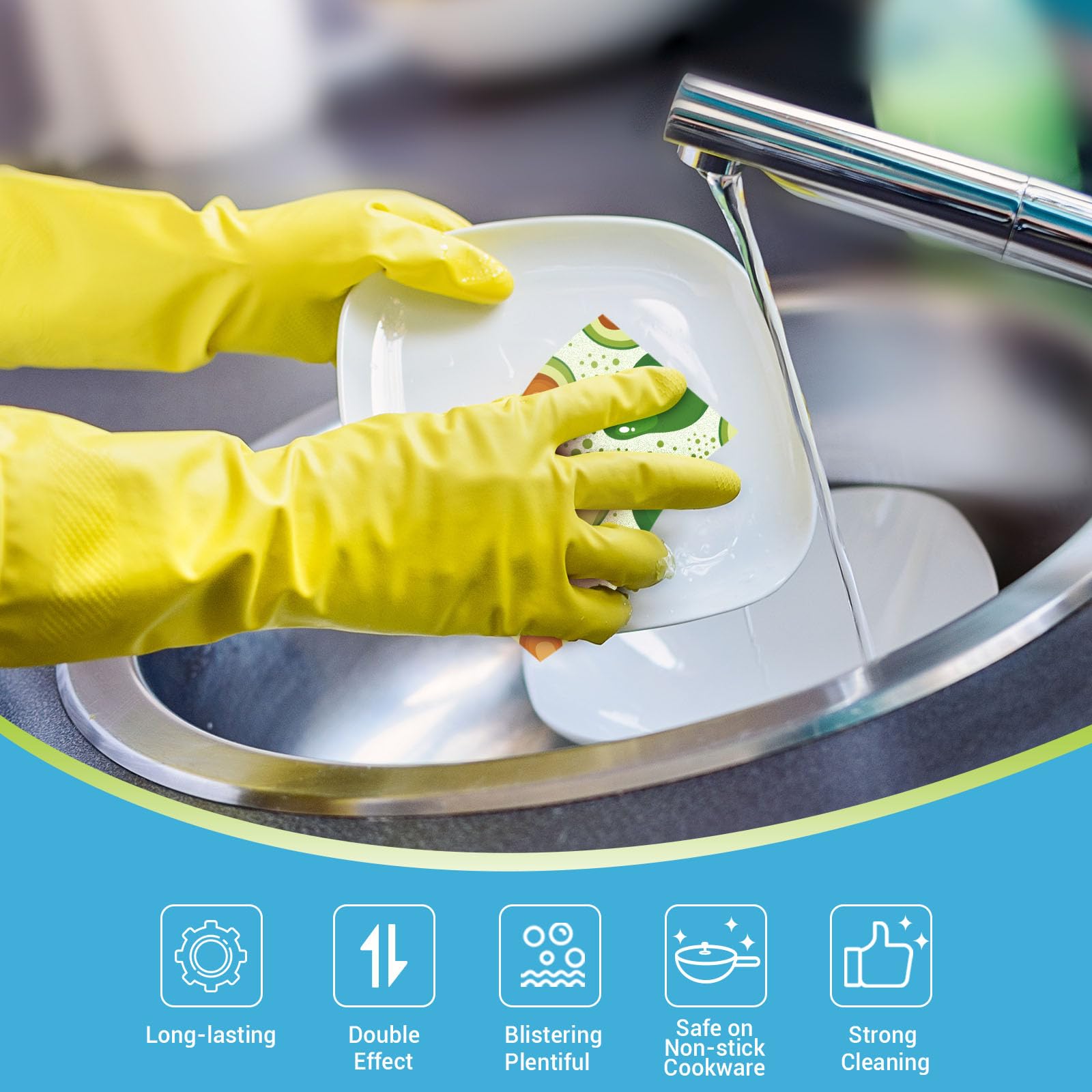 Sponges Kitchen (6 Count)