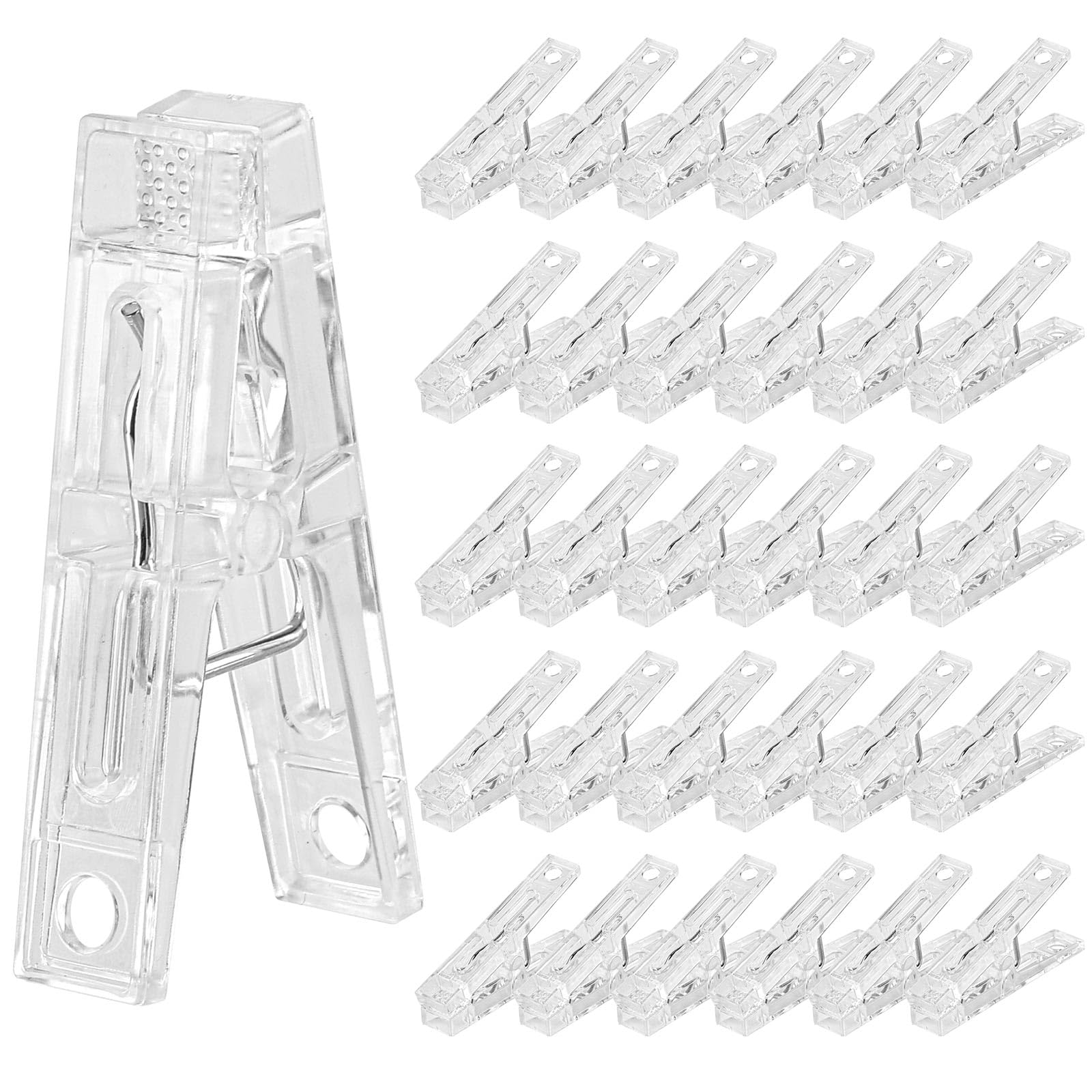 Beach Towel Clips 40 Pcs Plastic Beach Chair Clips for Towels Clothespins for Hanging Clothes (40 Count)