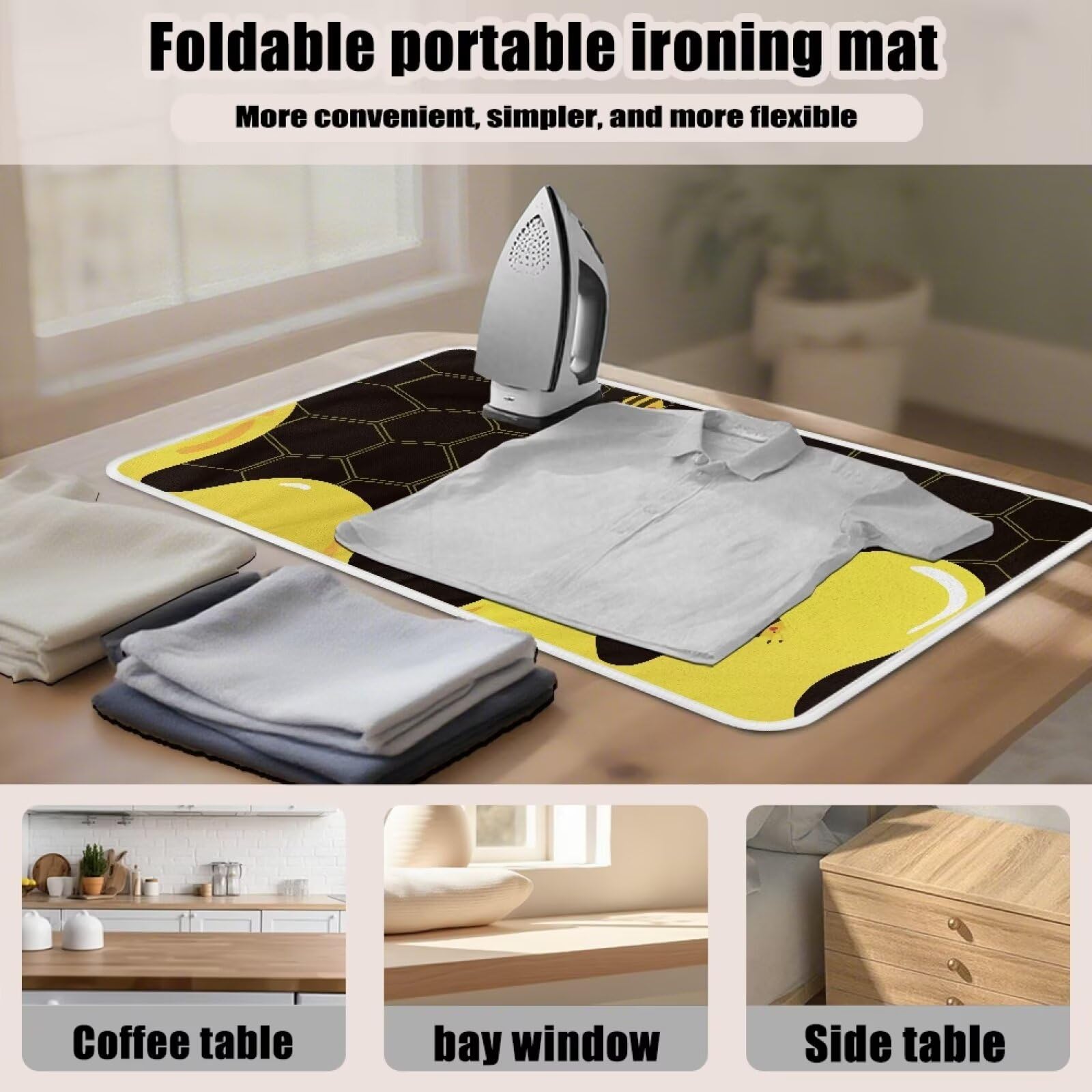 Cute Ironing Mat for Table top Washer