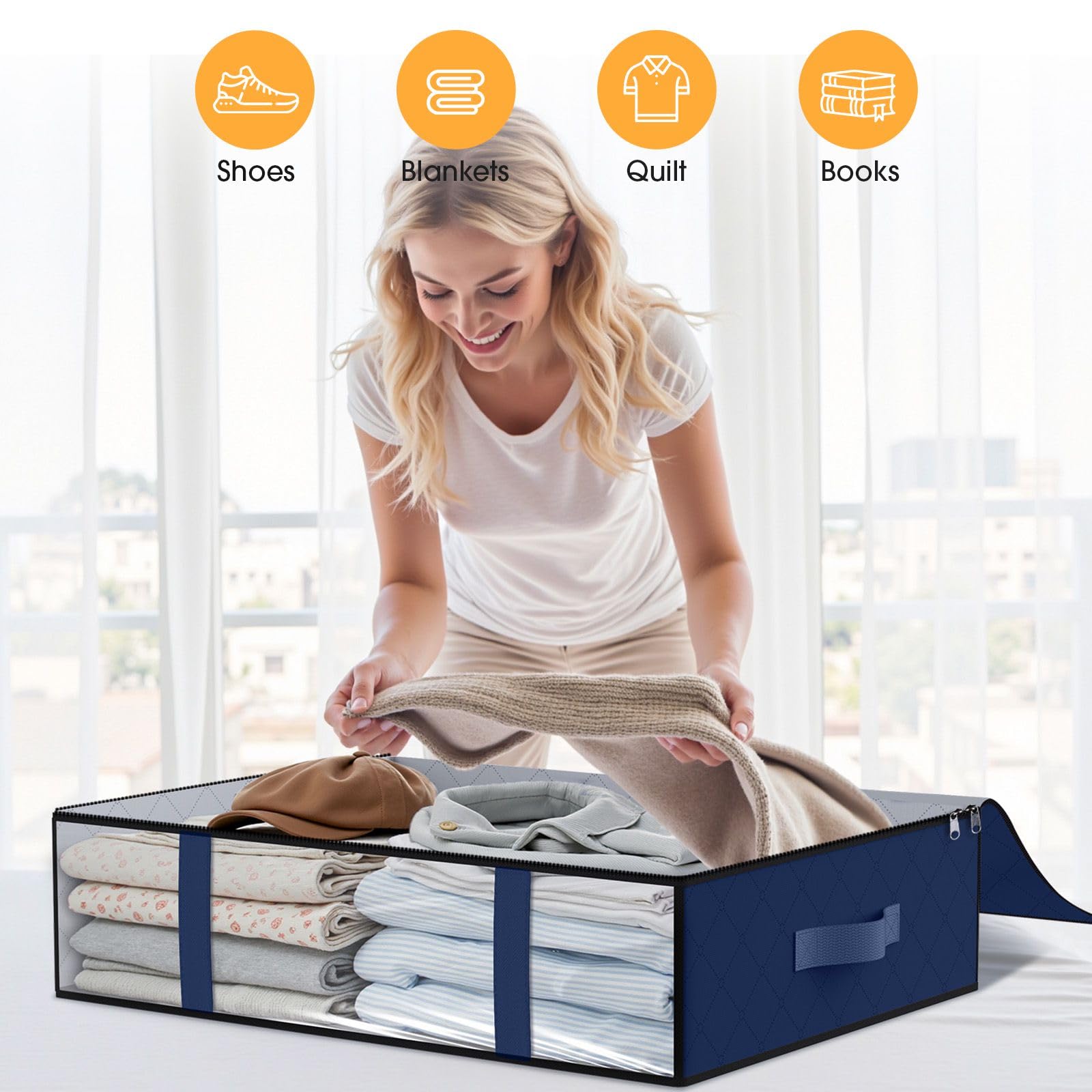Under Bed Storage Bags (10 Count)