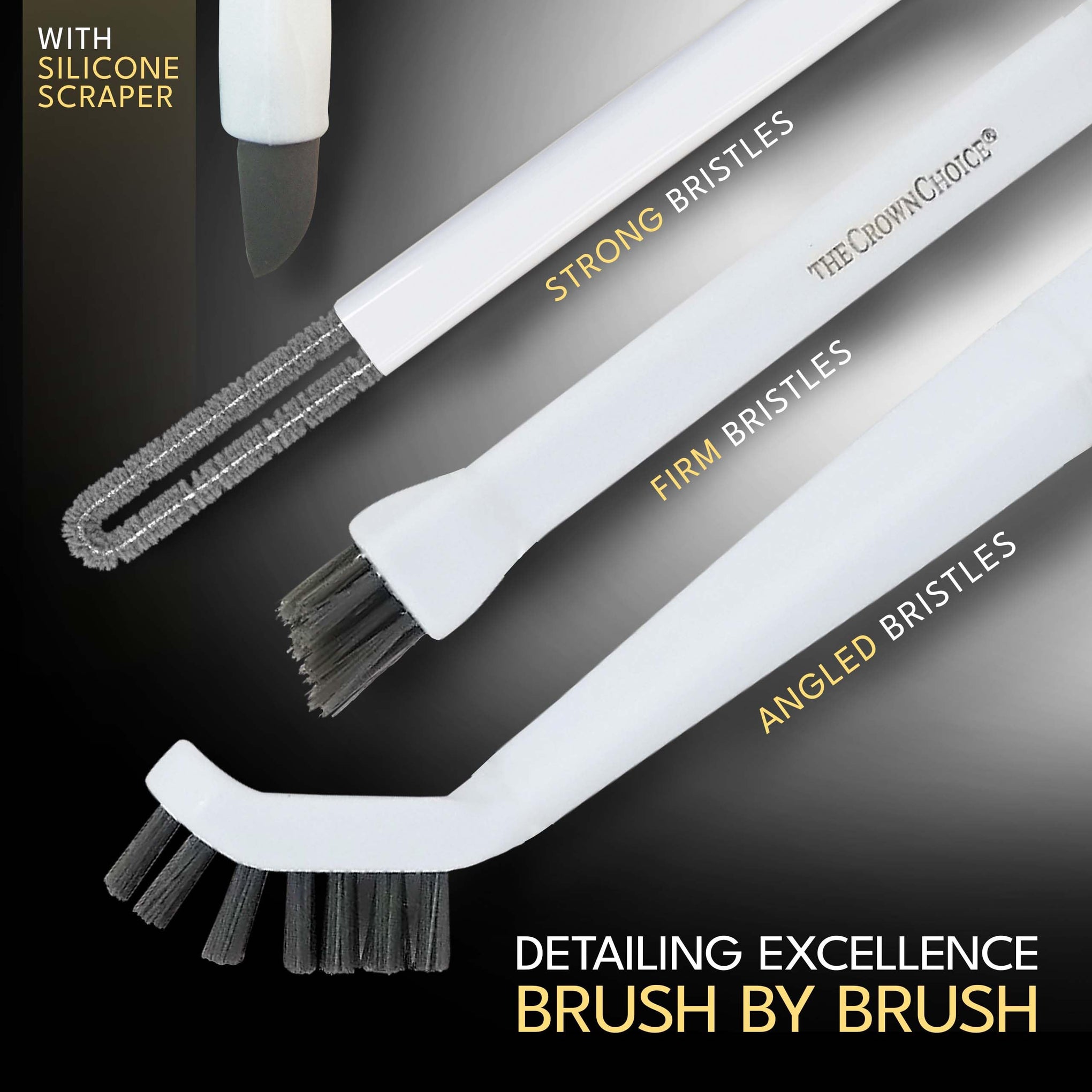 Small Cleaning Brush Set 3pcs