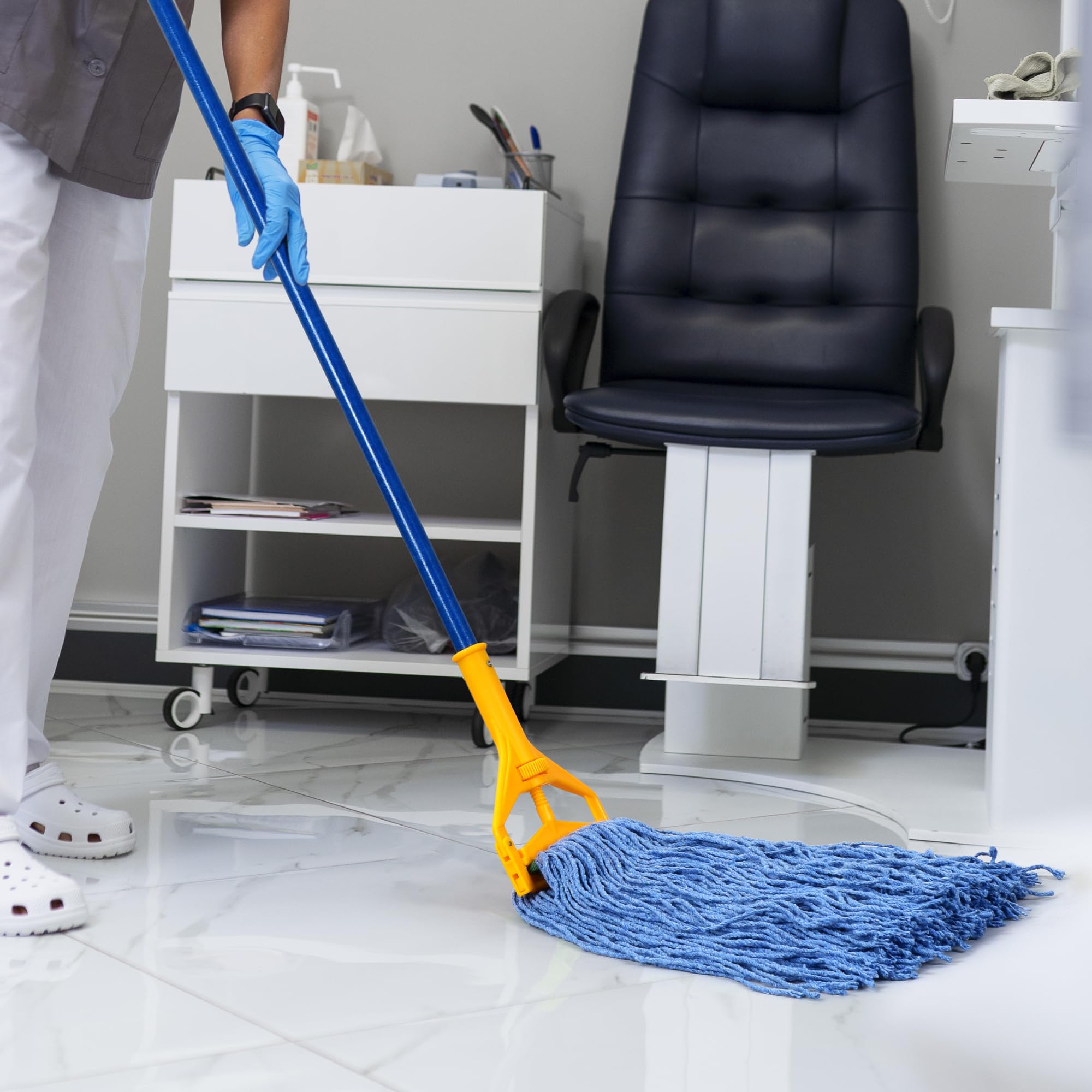 Matthew Cleaning 20oz 3Pack Cotton Floor Mop (3 Count) - ModHome Supplies