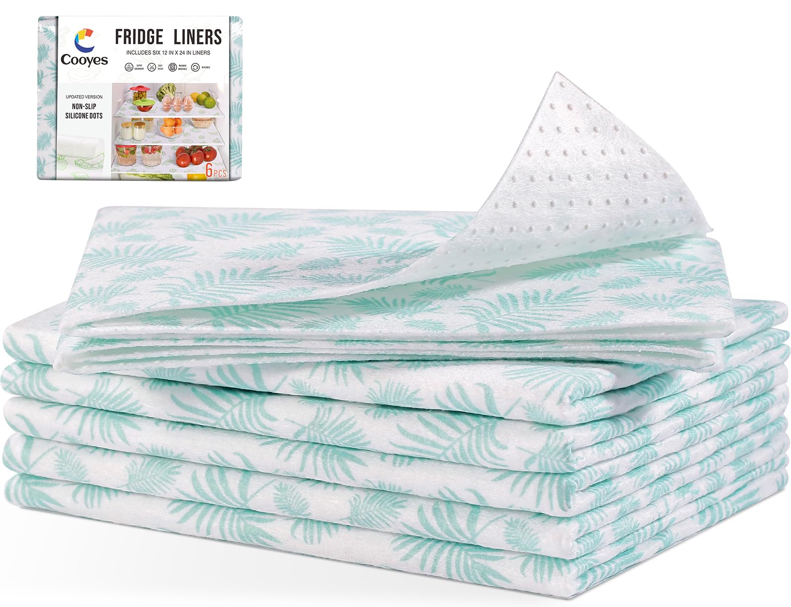 Absorbent Refrigerator Liners (18 Sq Ft)