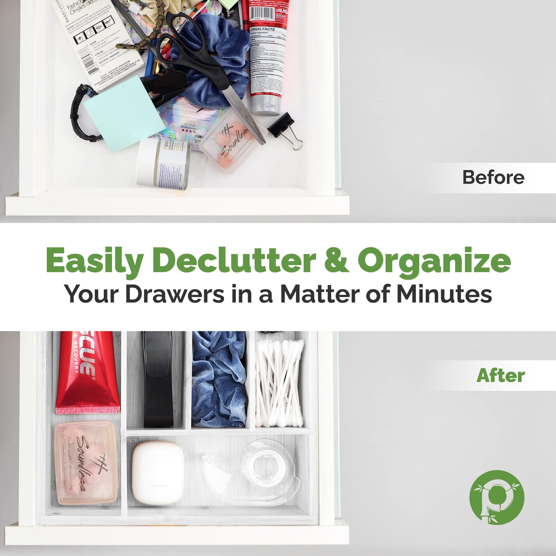 Kitchen Drawer Organizer (35.274 Ounce)