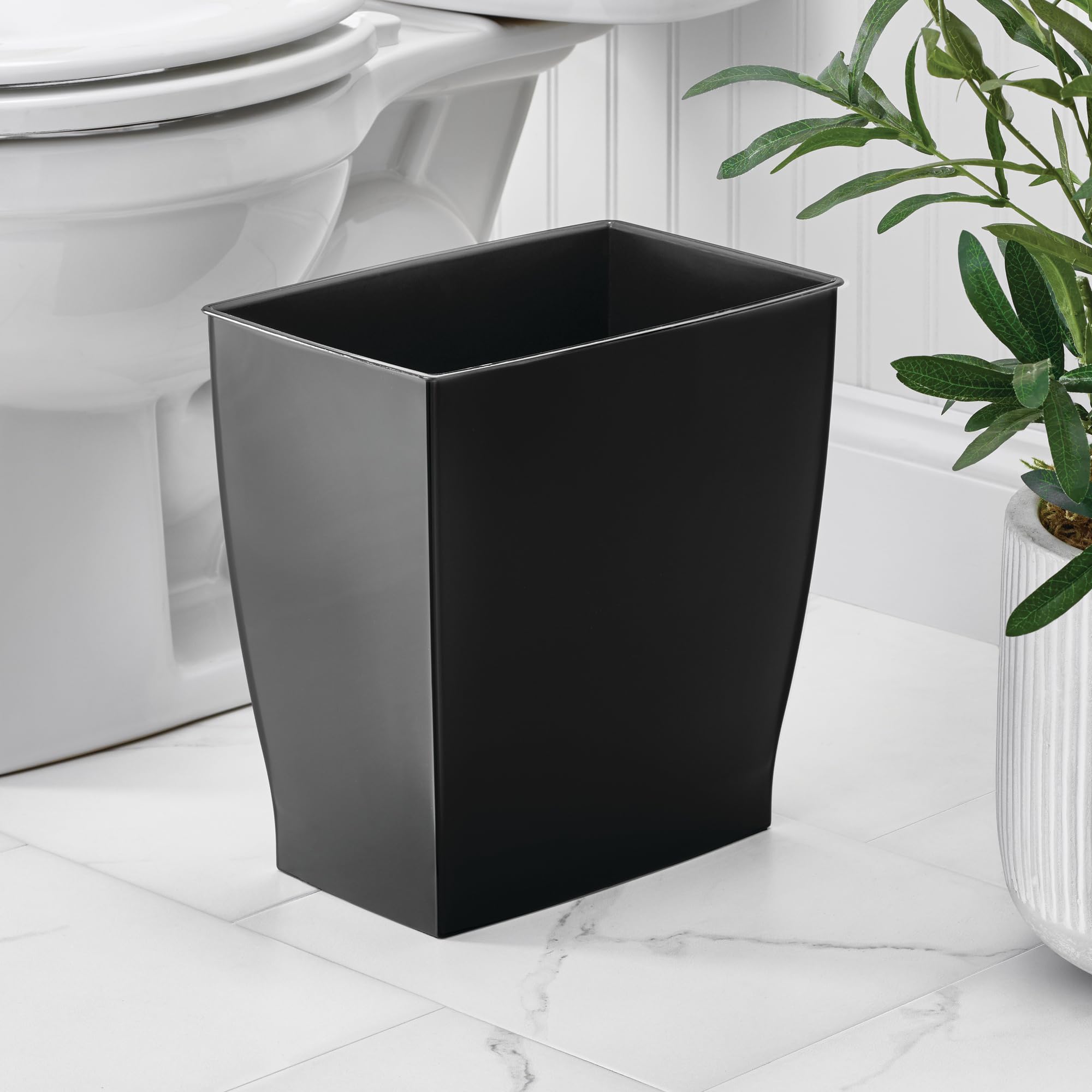 Small Plastic Bathroom Trash Can