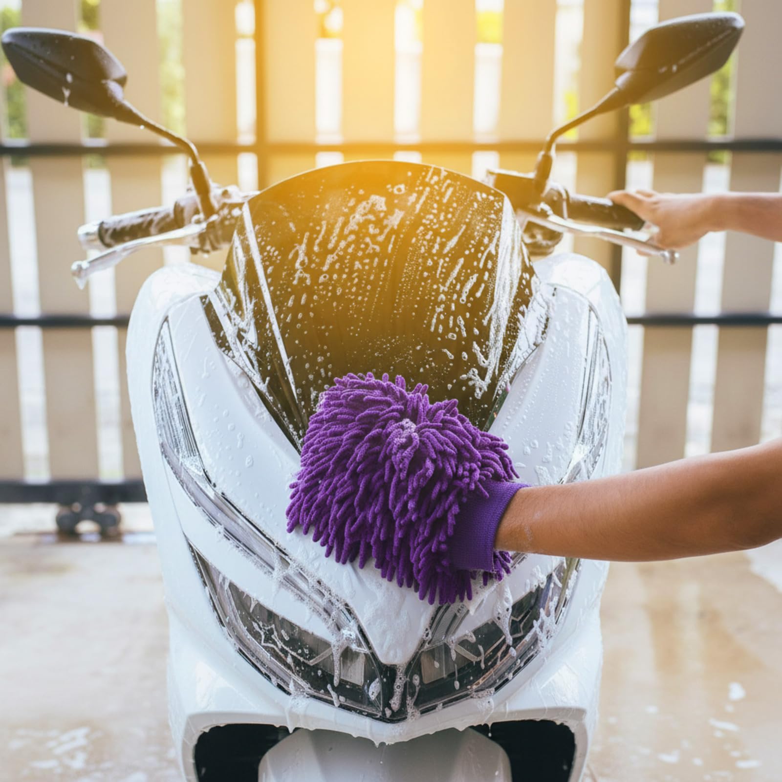 6 Pcs Micro Dusting Mitt Plant Cleaning
