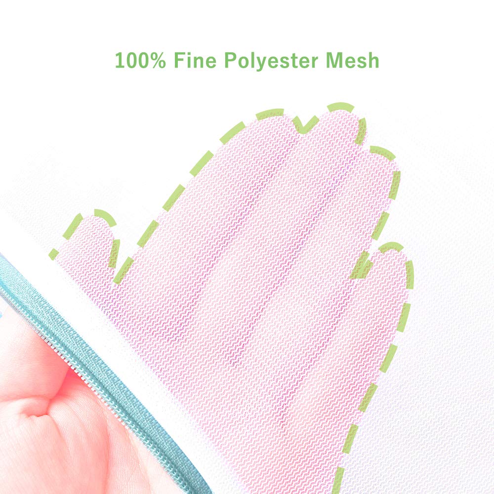 2 PCS Mesh Laundry Bags (2 Count)