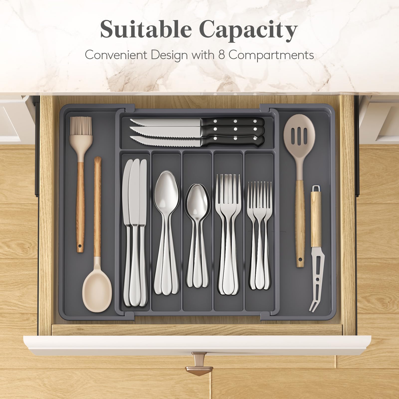 Silverware Drawer Organizer