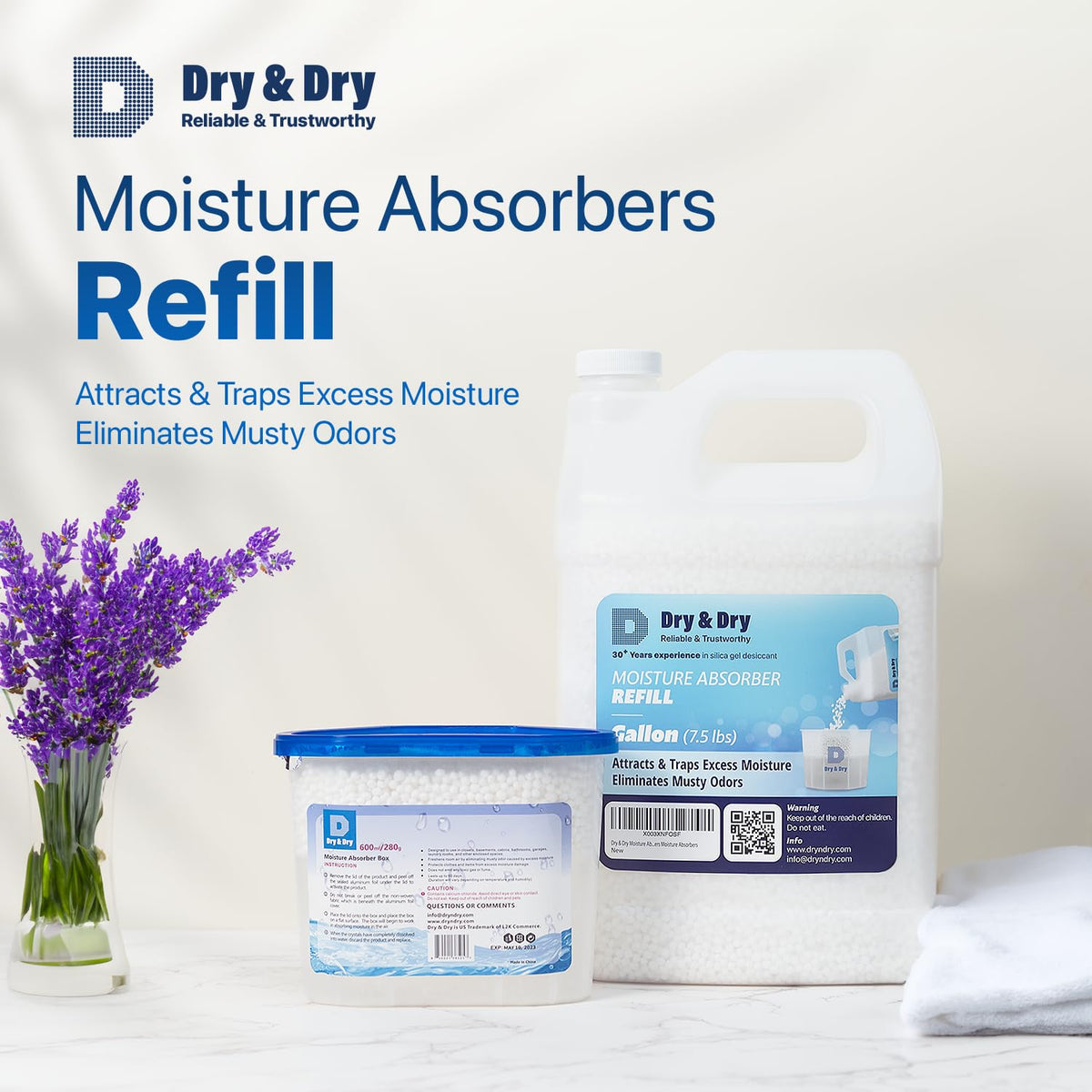 Moisture Absorbers Refill Beads
