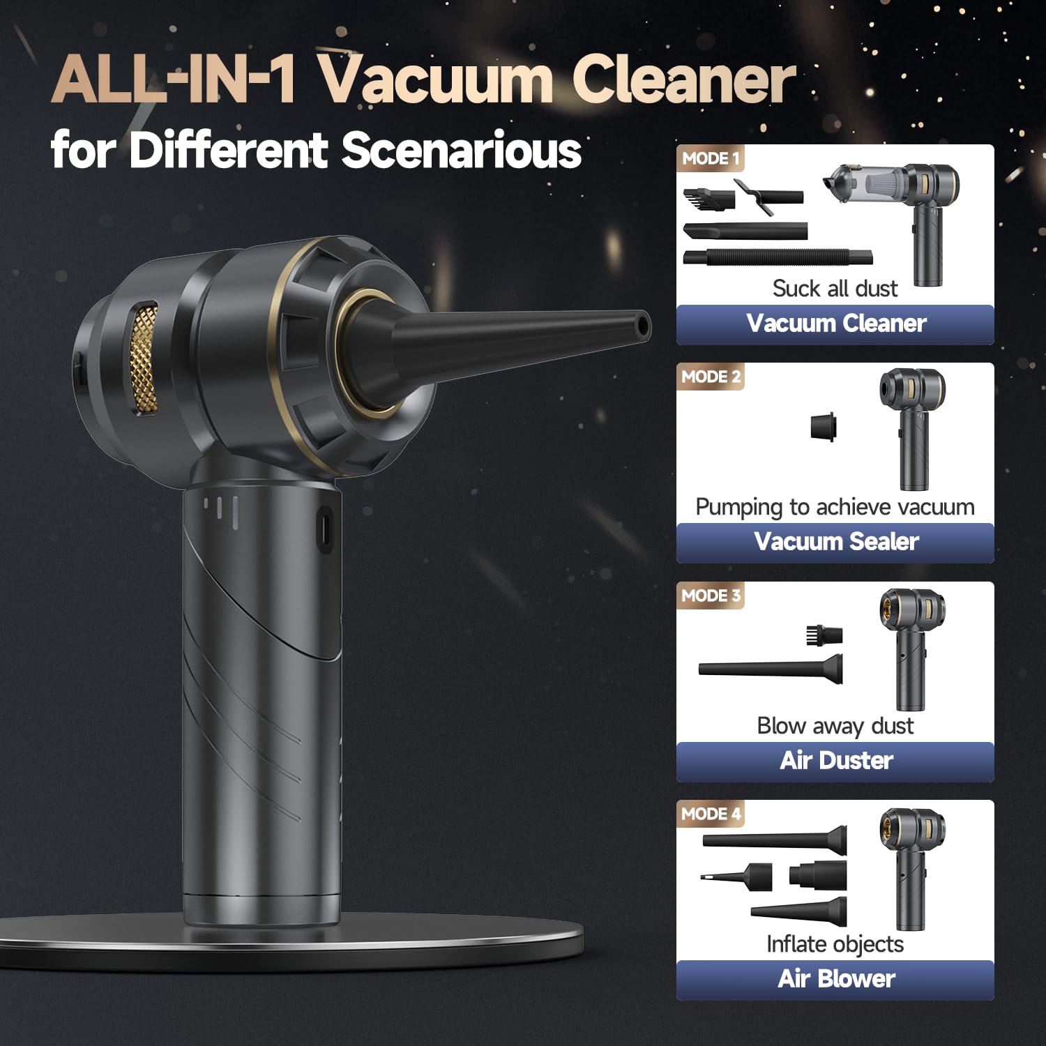 Car Vacuum Portable Cordless