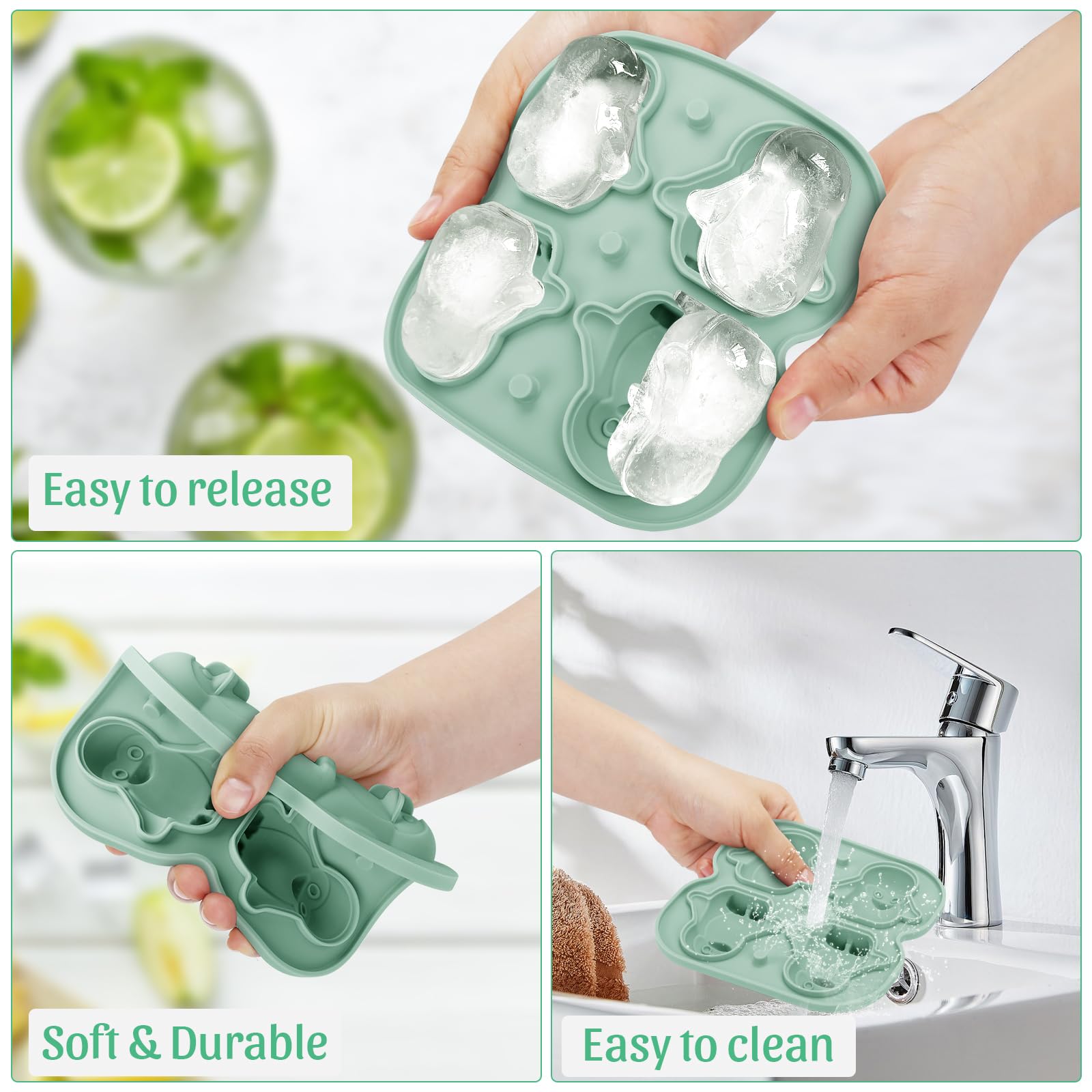 Silicone Ice Cube Tray
