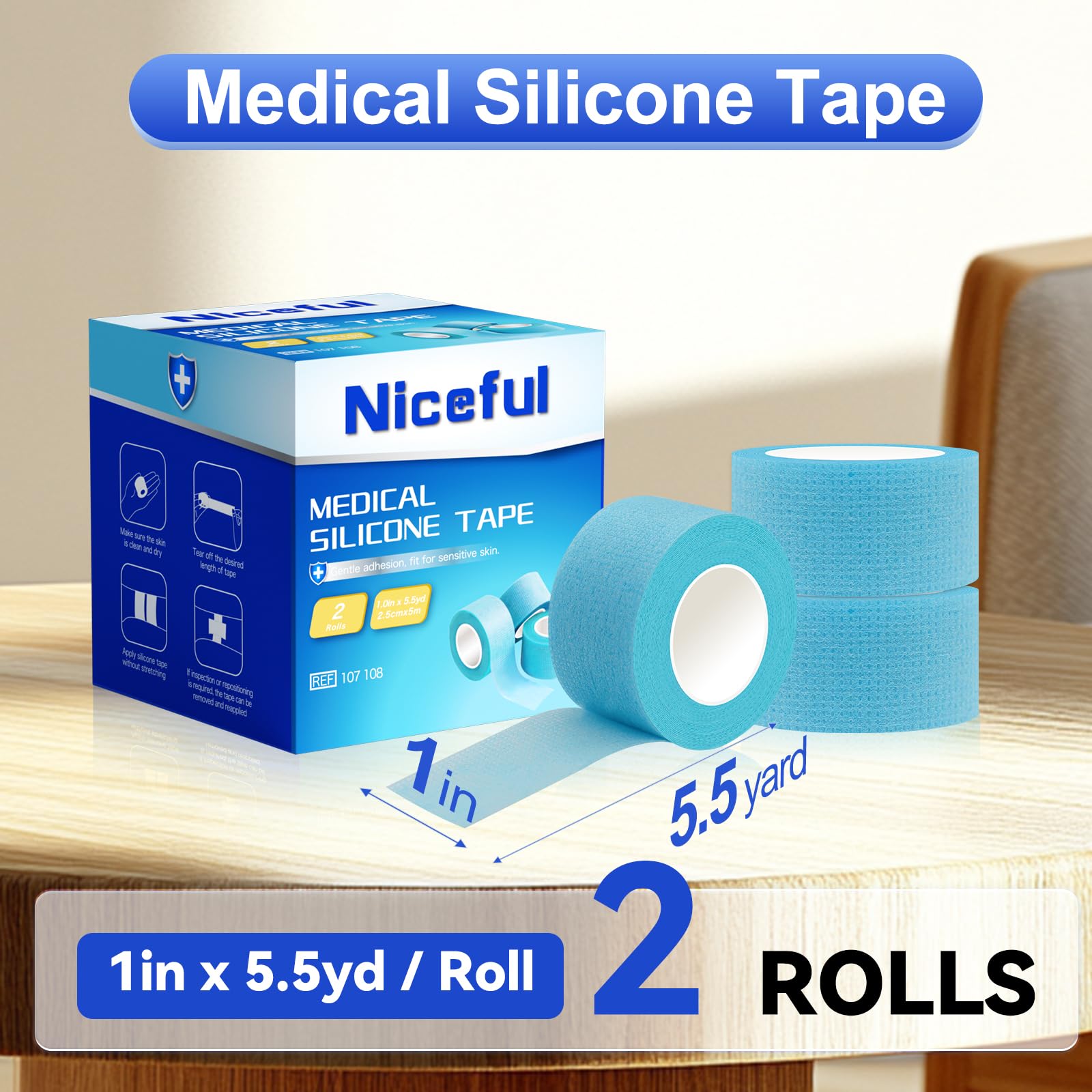 Silicone Tape (2 Count)