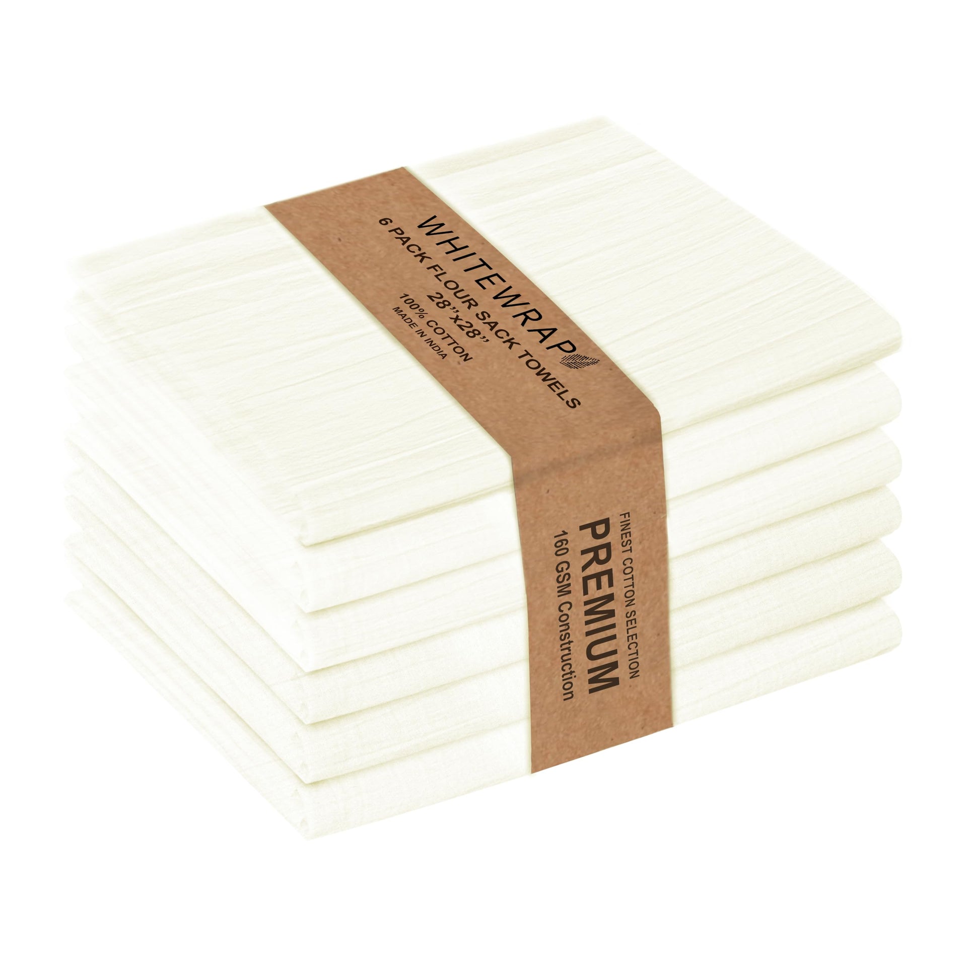 Flour Sack Towels 28x28 (6 Count)