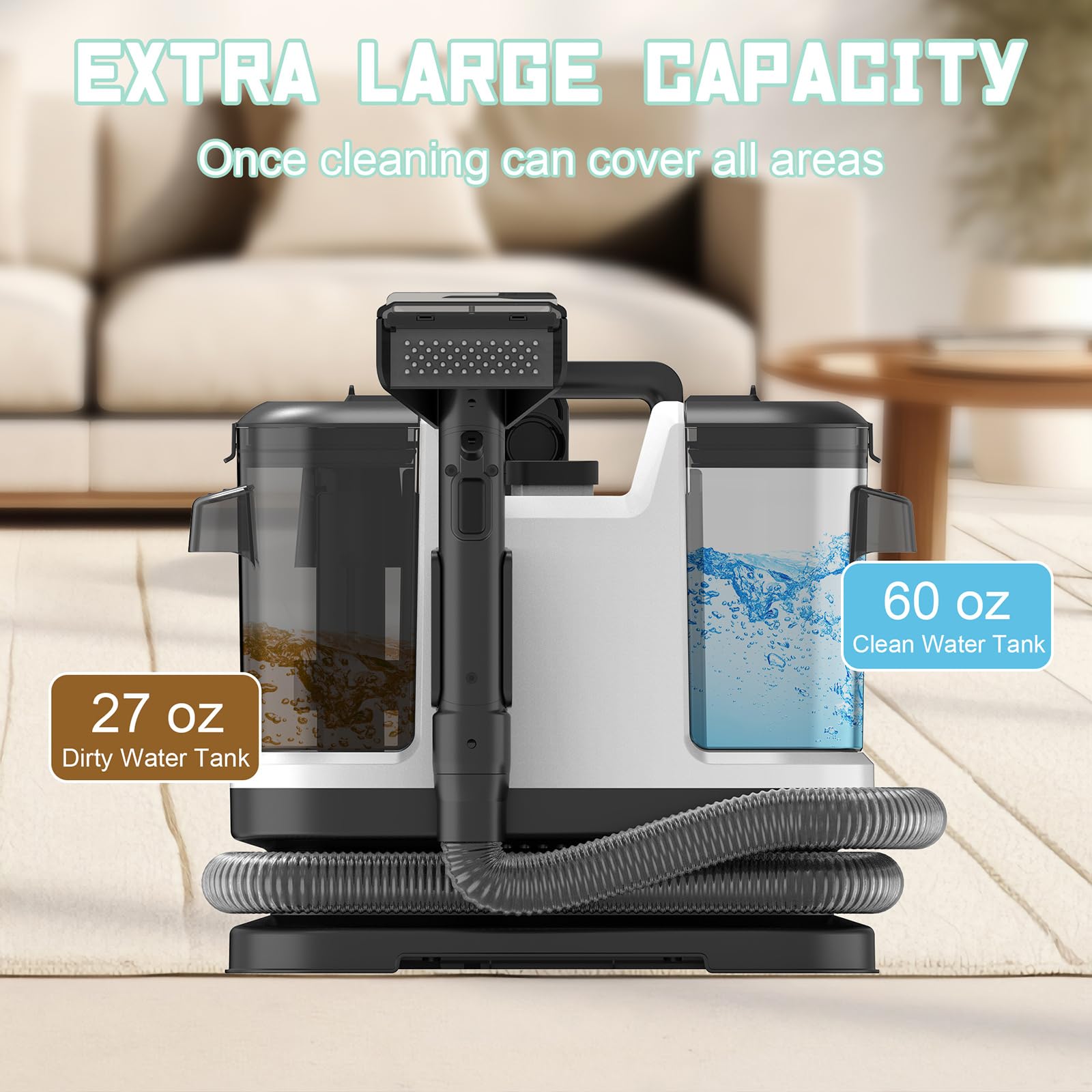 Portable Carpet & Upholstery Cleaner