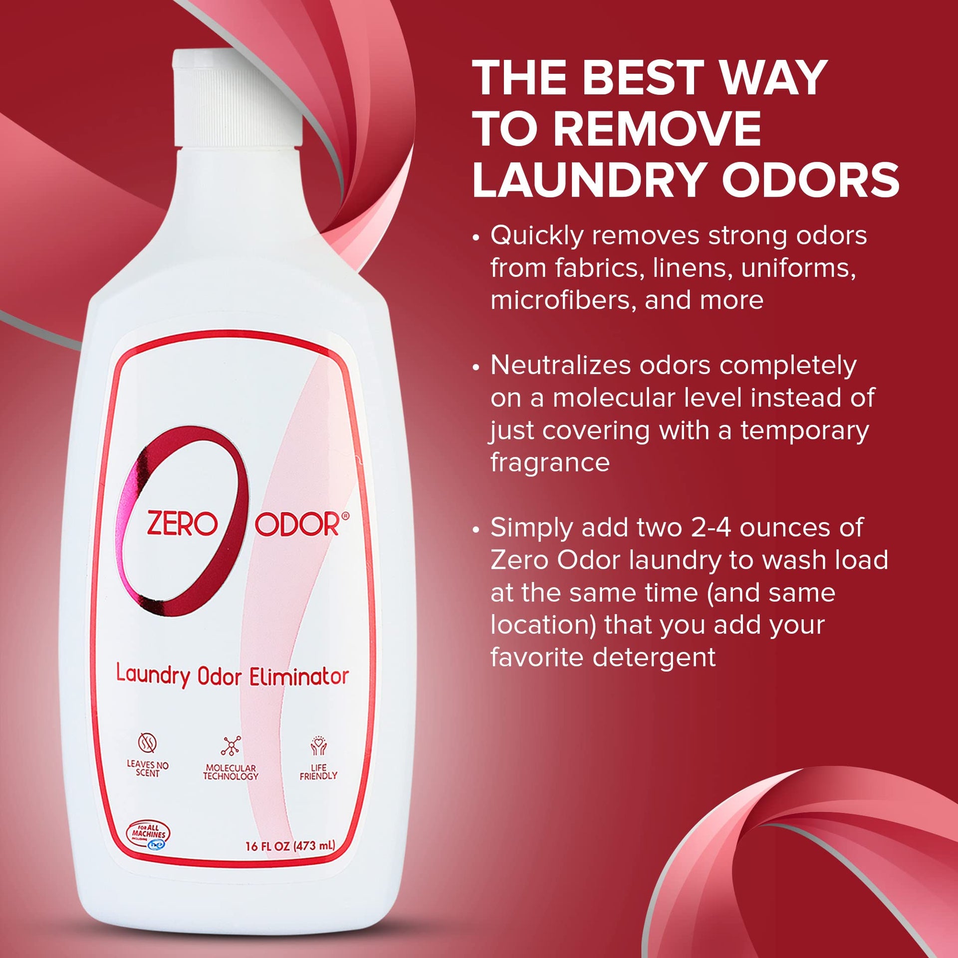 Laundry Odor Eliminator for Clothes (48 Fl Oz)