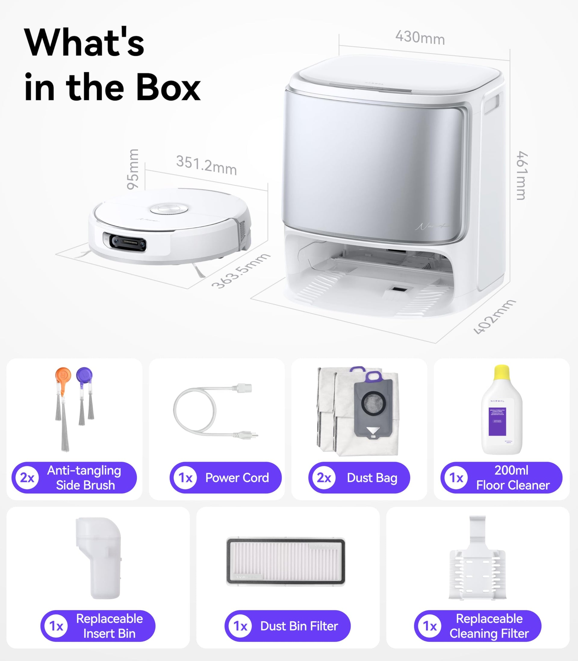 Flow Robot Vacuum and Mop Combo