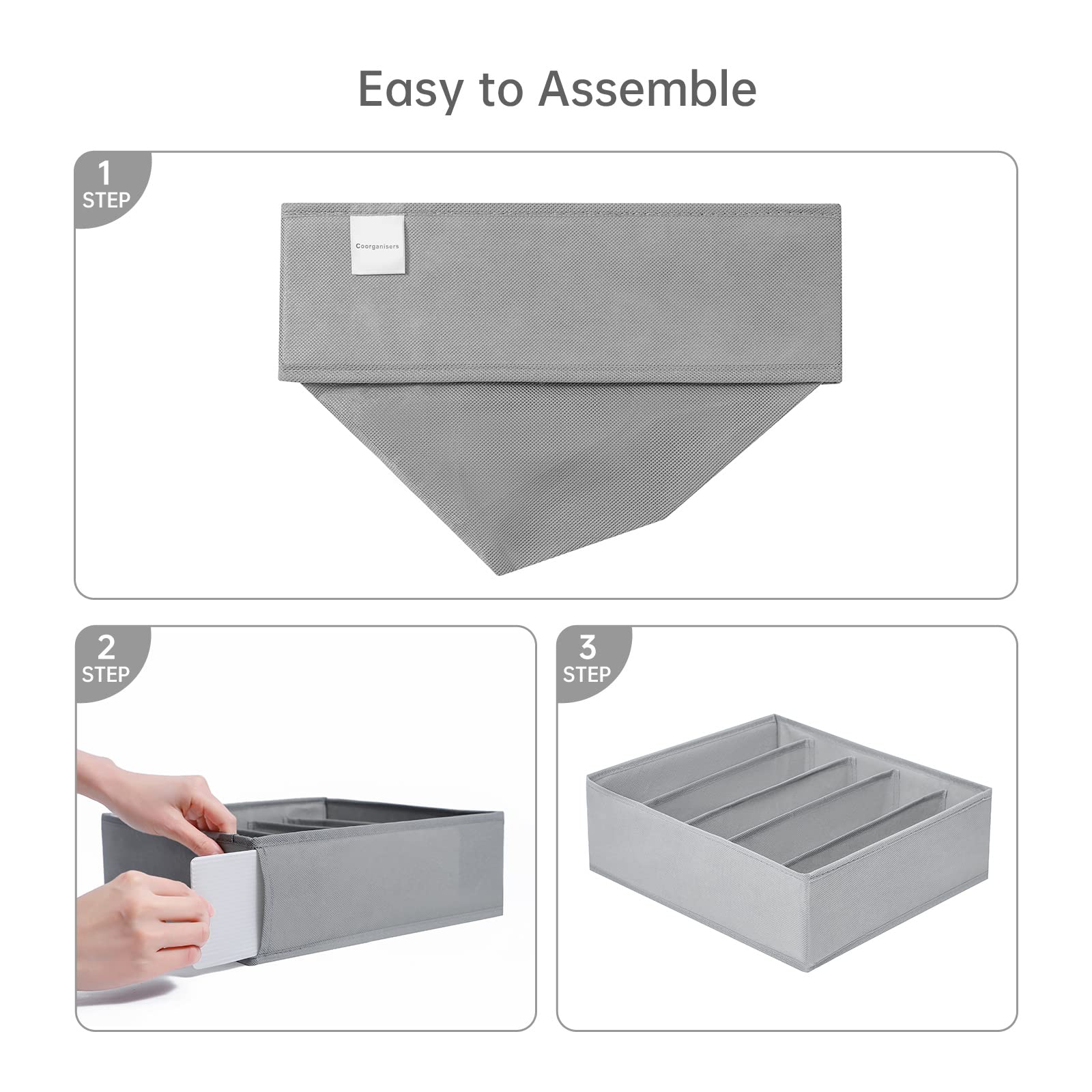 4 Packs Wardrobe Clothes Organizer (4 Count)