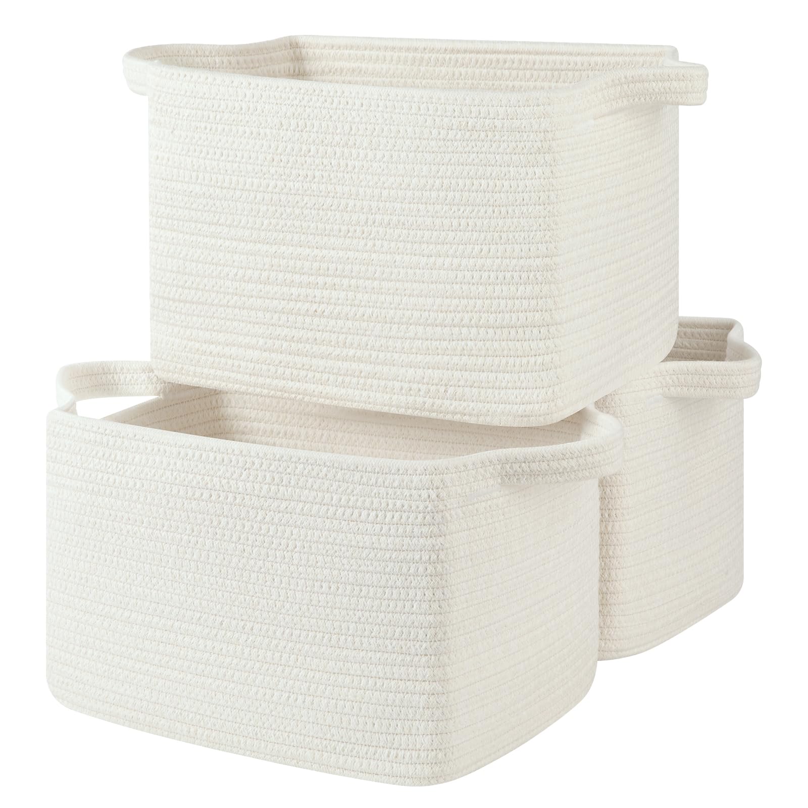 Storage Baskets for Organizing (3 Count)