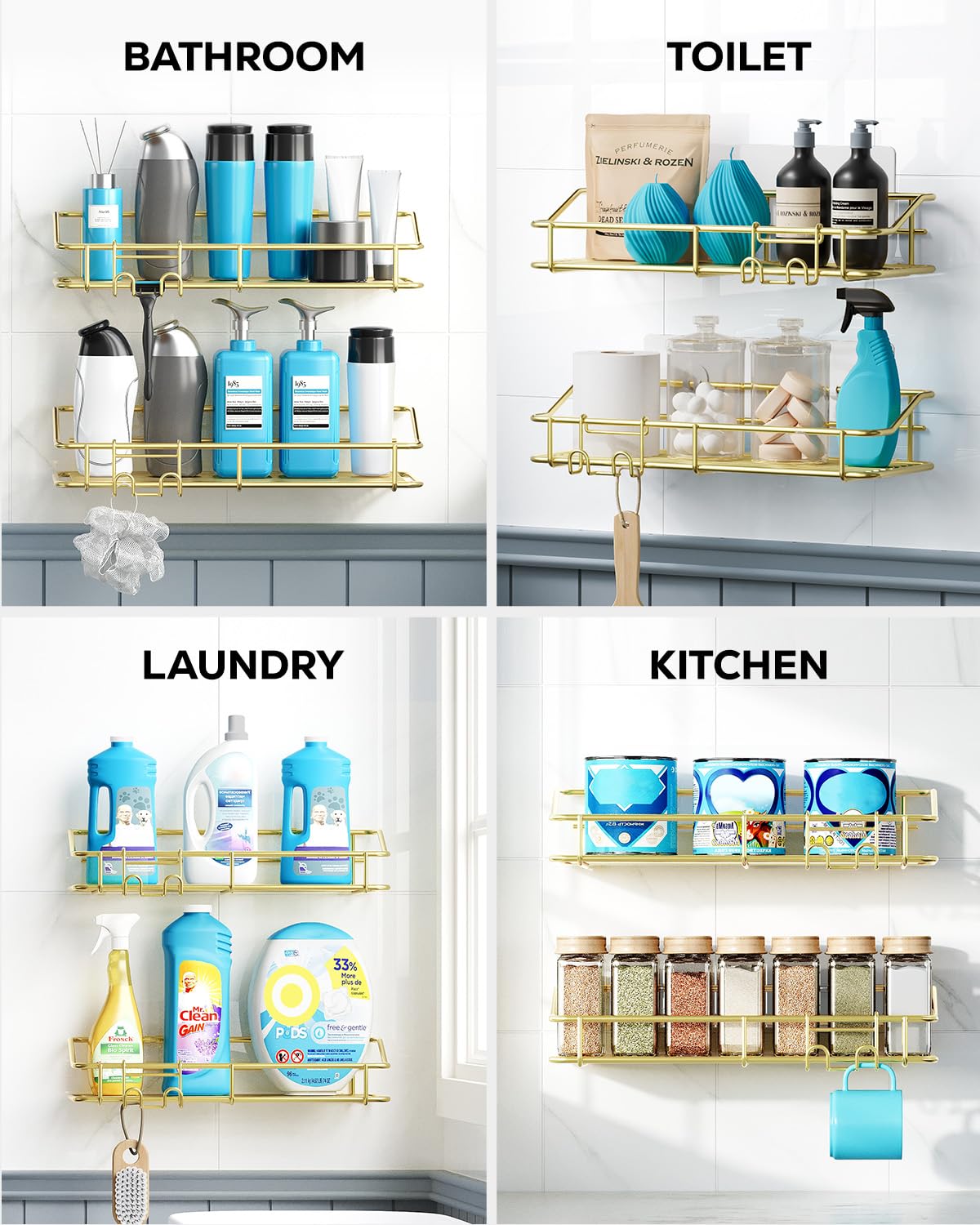 Shower Caddy Adhesive (2 Count)