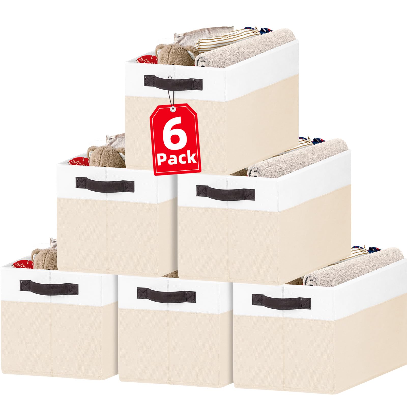 6 Pack Large Toy Box Chest (6 Count)