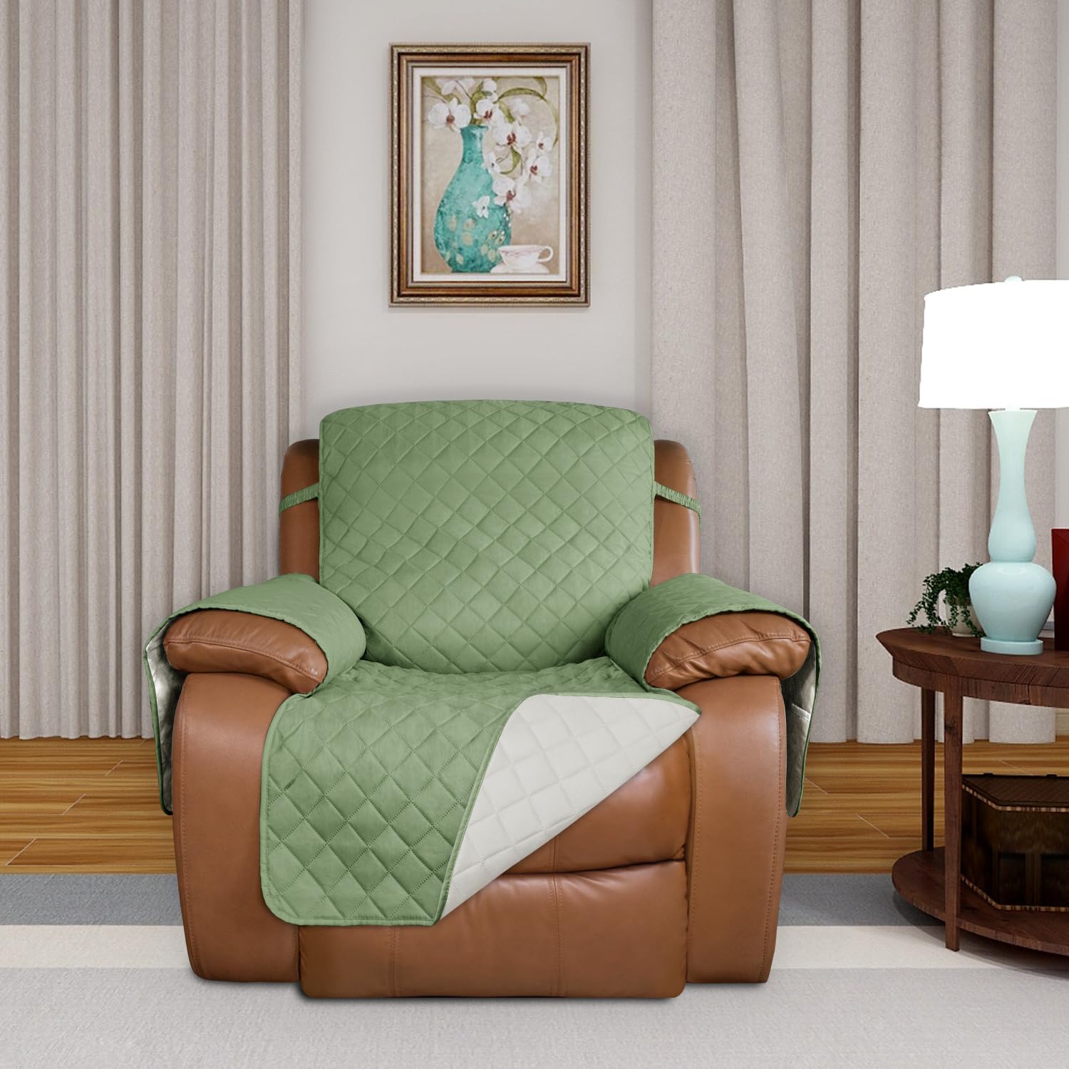 Reversible Recliner Chair Covers Couch Covers for Dogs