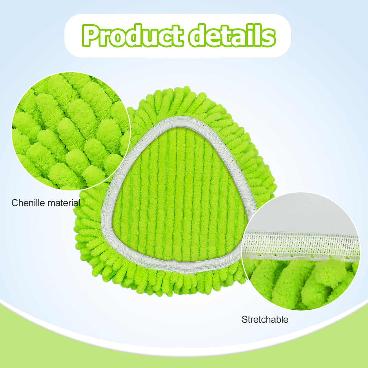 Mop Replace Heads for Ocedar Mop Heads Replacements Easywring 1 (2 Count)